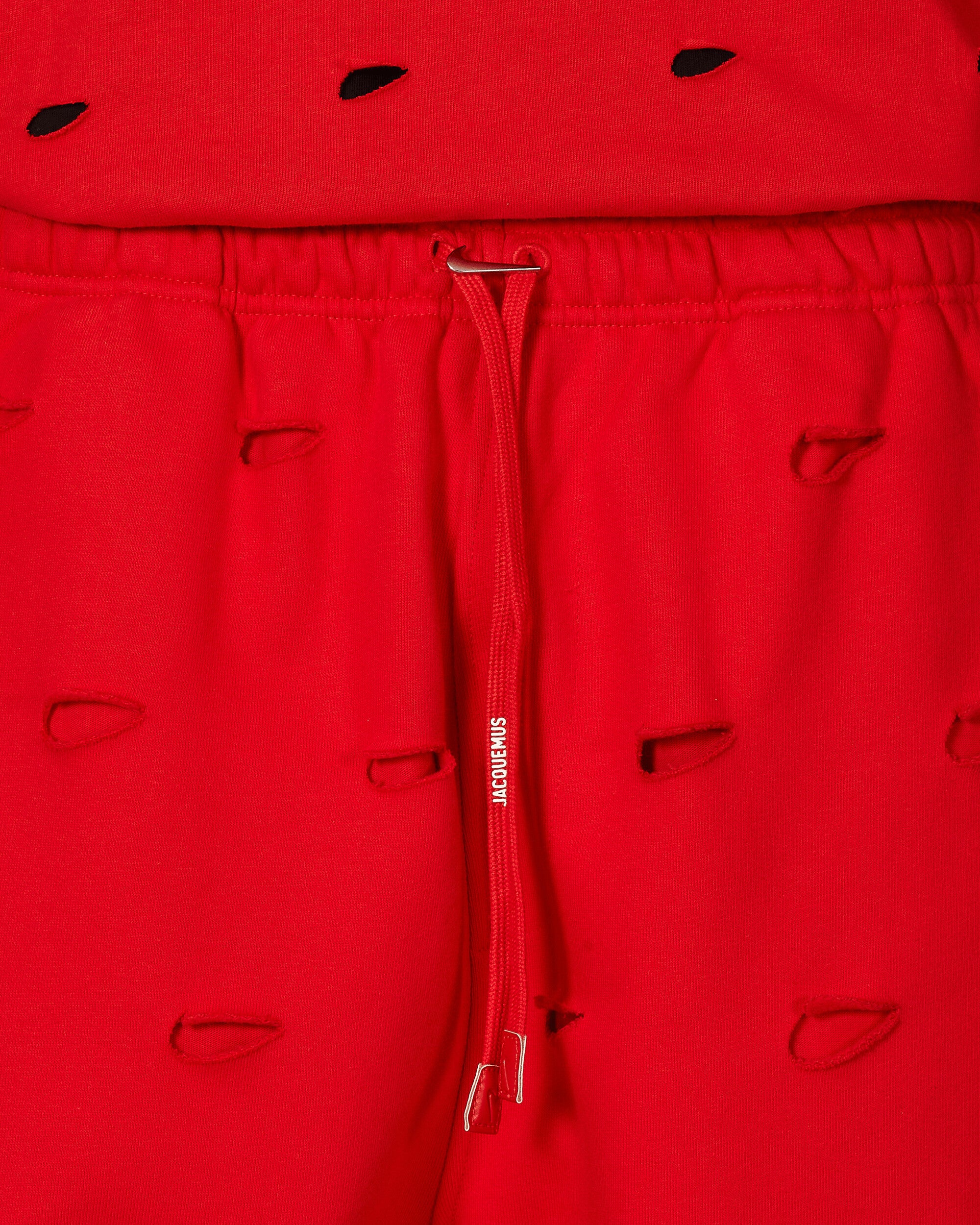 JACQUEMUS Swoosh Sweatpants University Red