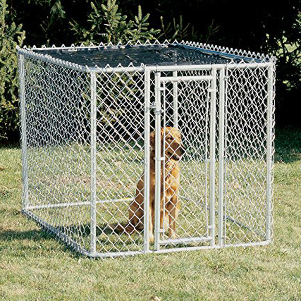 MidWest Homes For Pets K9 Steel Chain Link Portable Yard Kennel