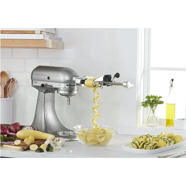 KitchenAid 5 Blade Spiralizer with Peel, Core and Slice KSM1APC Bl