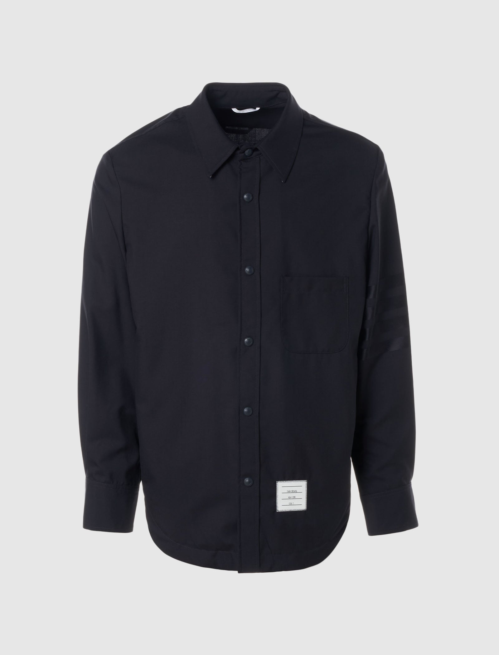 SNAP FRONT SHIRT JACKET