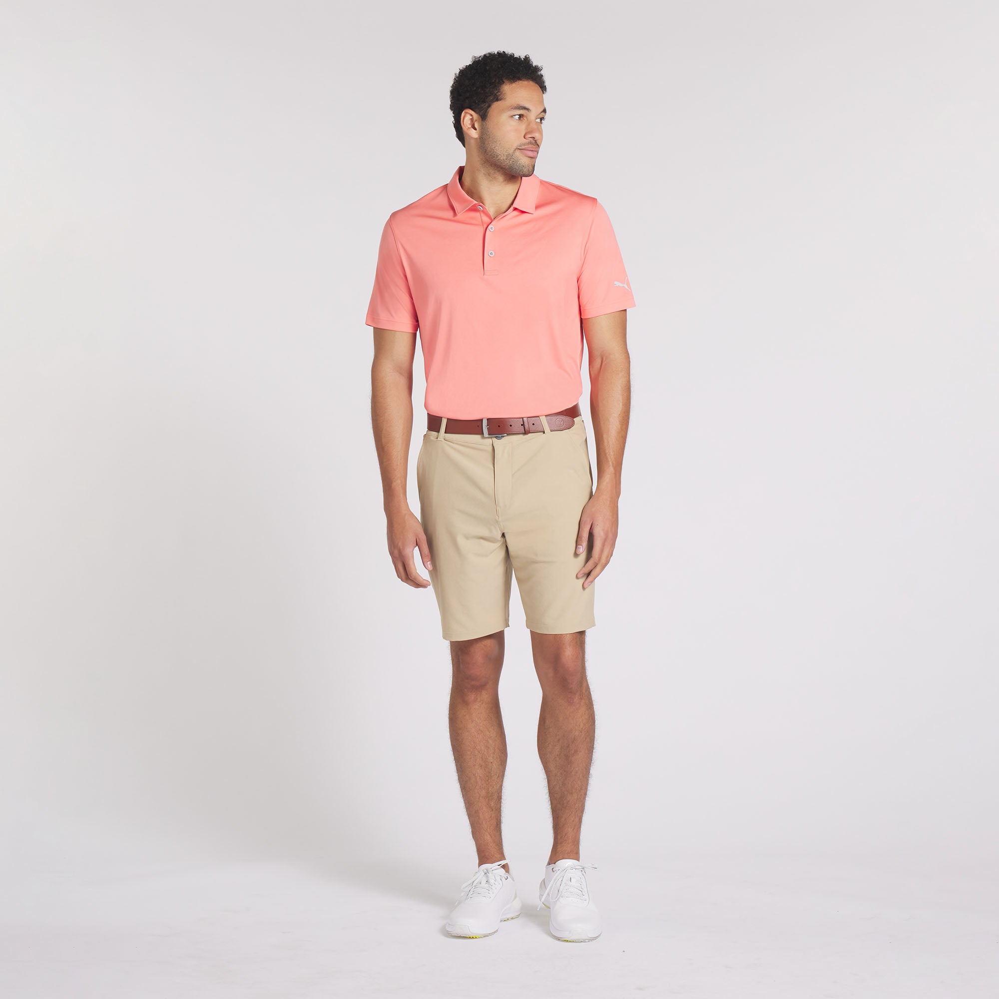 Gamer Golf Polo | Melon Punch