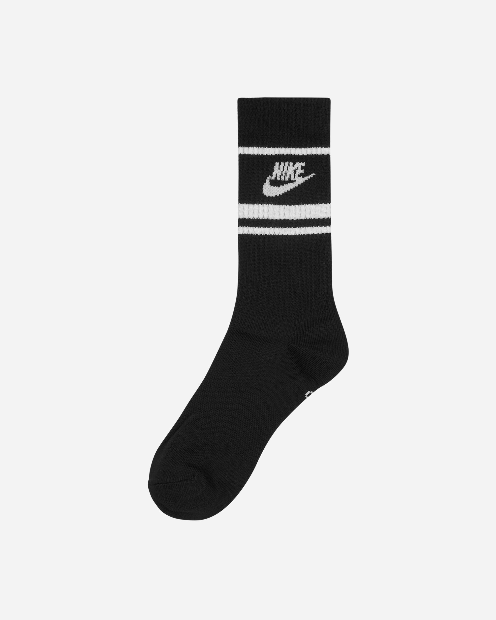 Everyday Essential Crew Socks Black / White