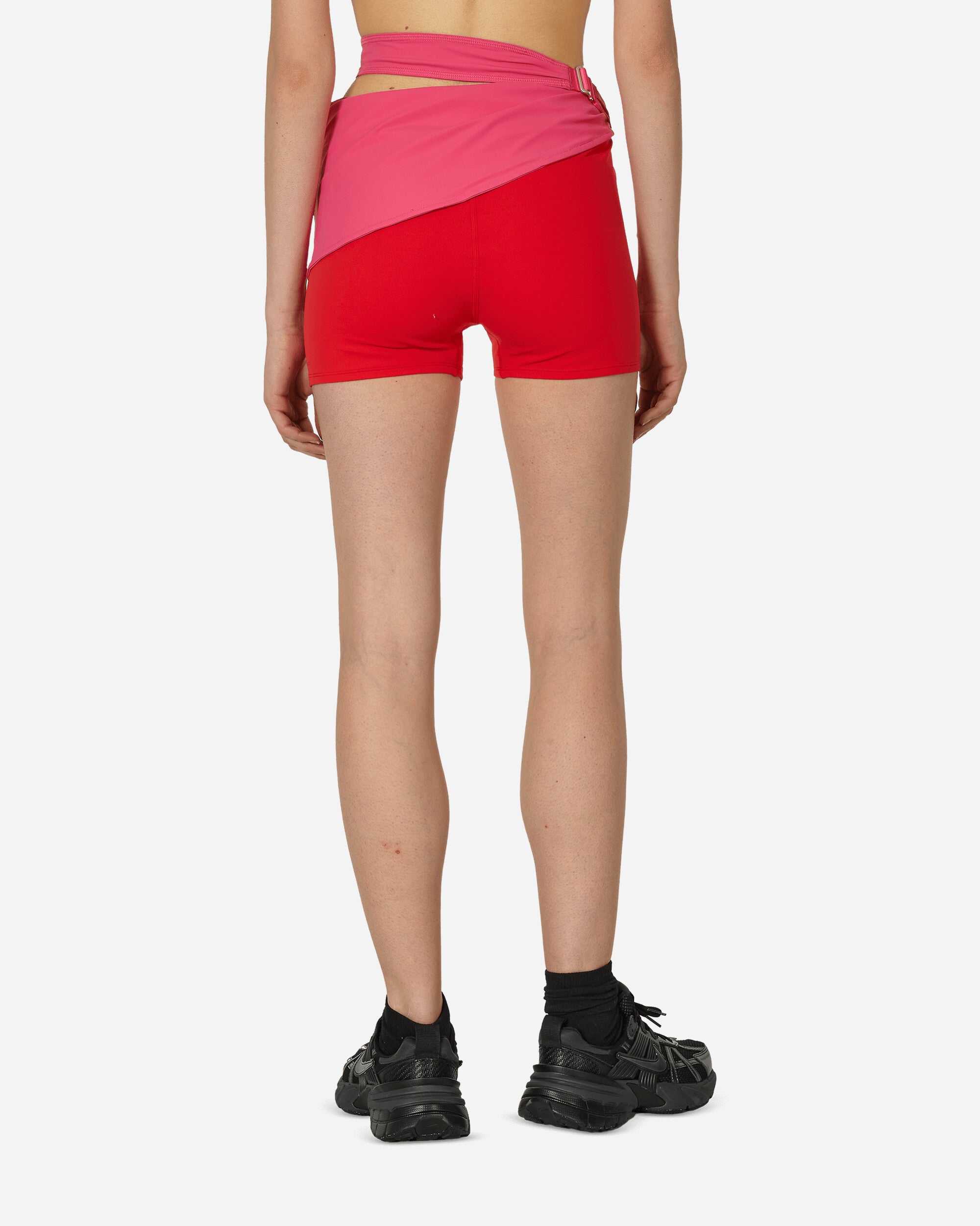 JACQUEMUS Pareo Shorts University Red / Watermelon