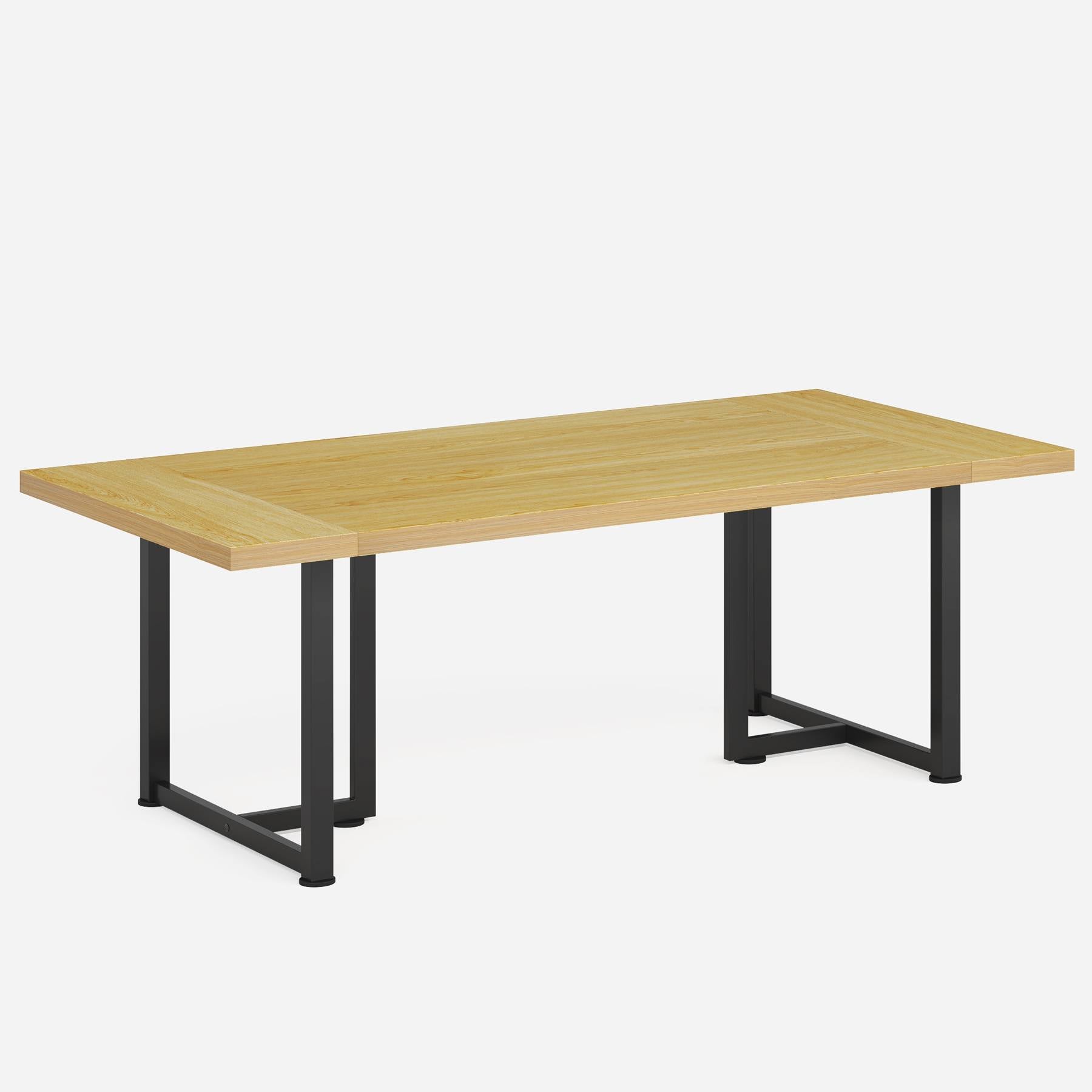 Tribesigns Conference Table, 6FT Rectangular Meeting Table Boardroom Desk