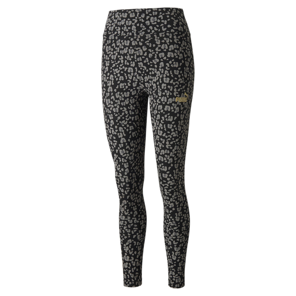 Winterized Leopard-Cheetah Printed Leggings