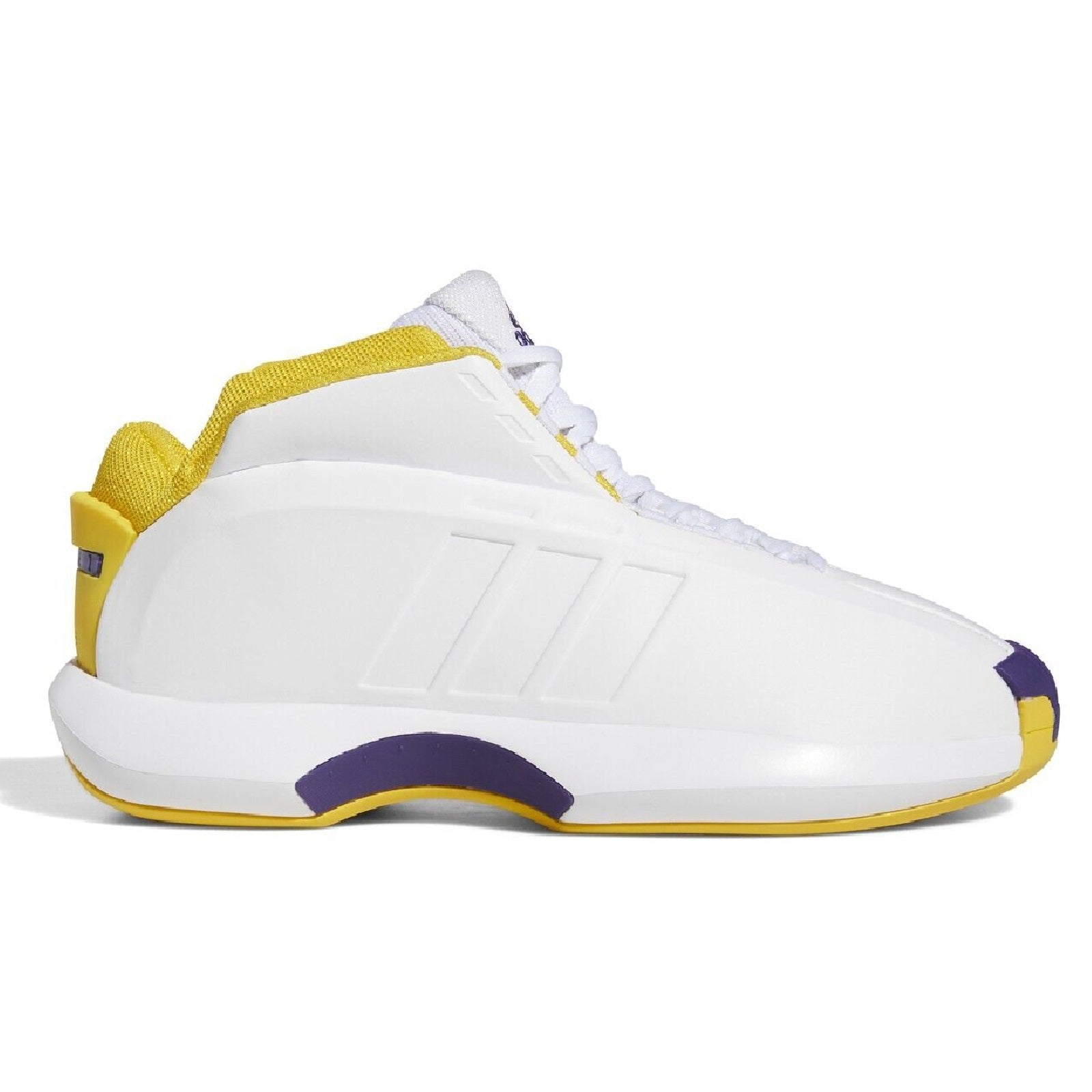 adidas Men's Crazy 1 Basketball Shoes - Gold/Purple