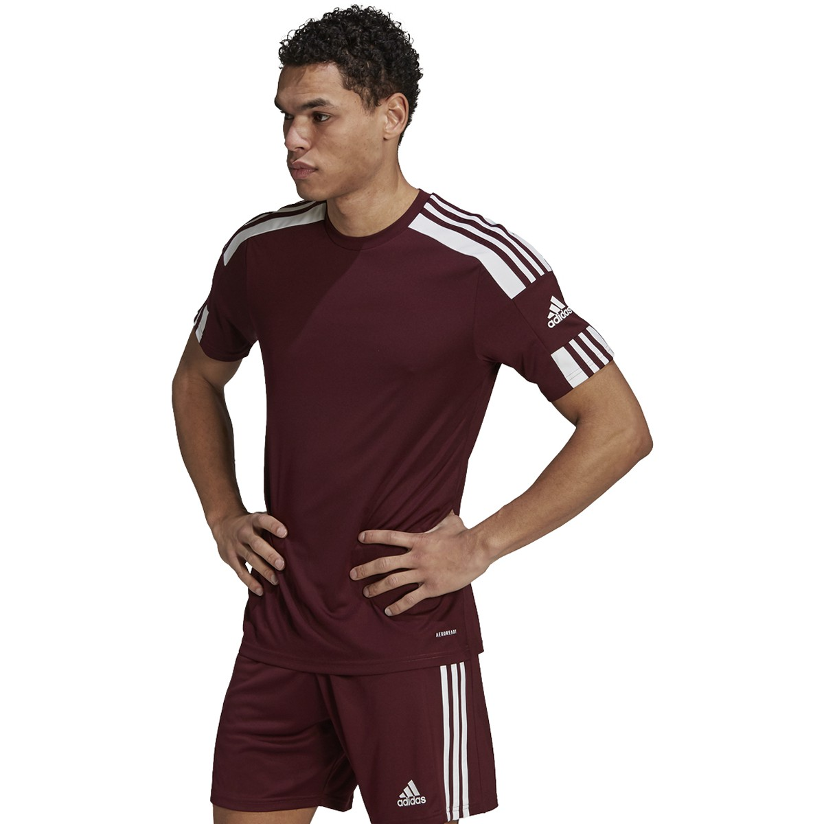 adidas Men's Squadra 21 Short Sleeve Soccer Jersey