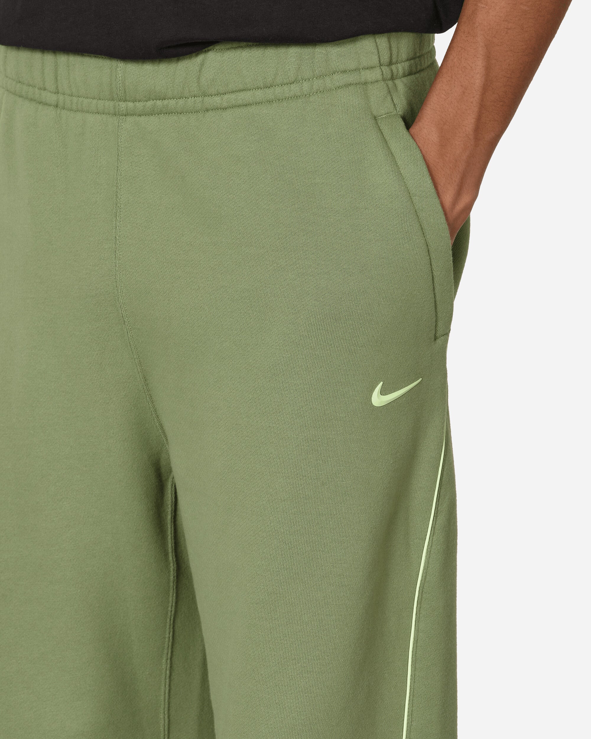 NOCTA Open Hem Fleece Pants Oil Green