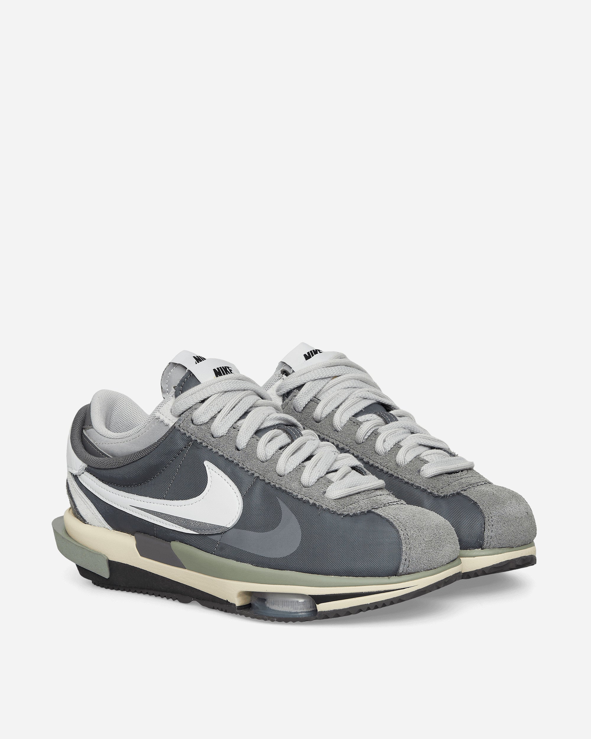 sacai Zoom Cortez Sneakers Grey