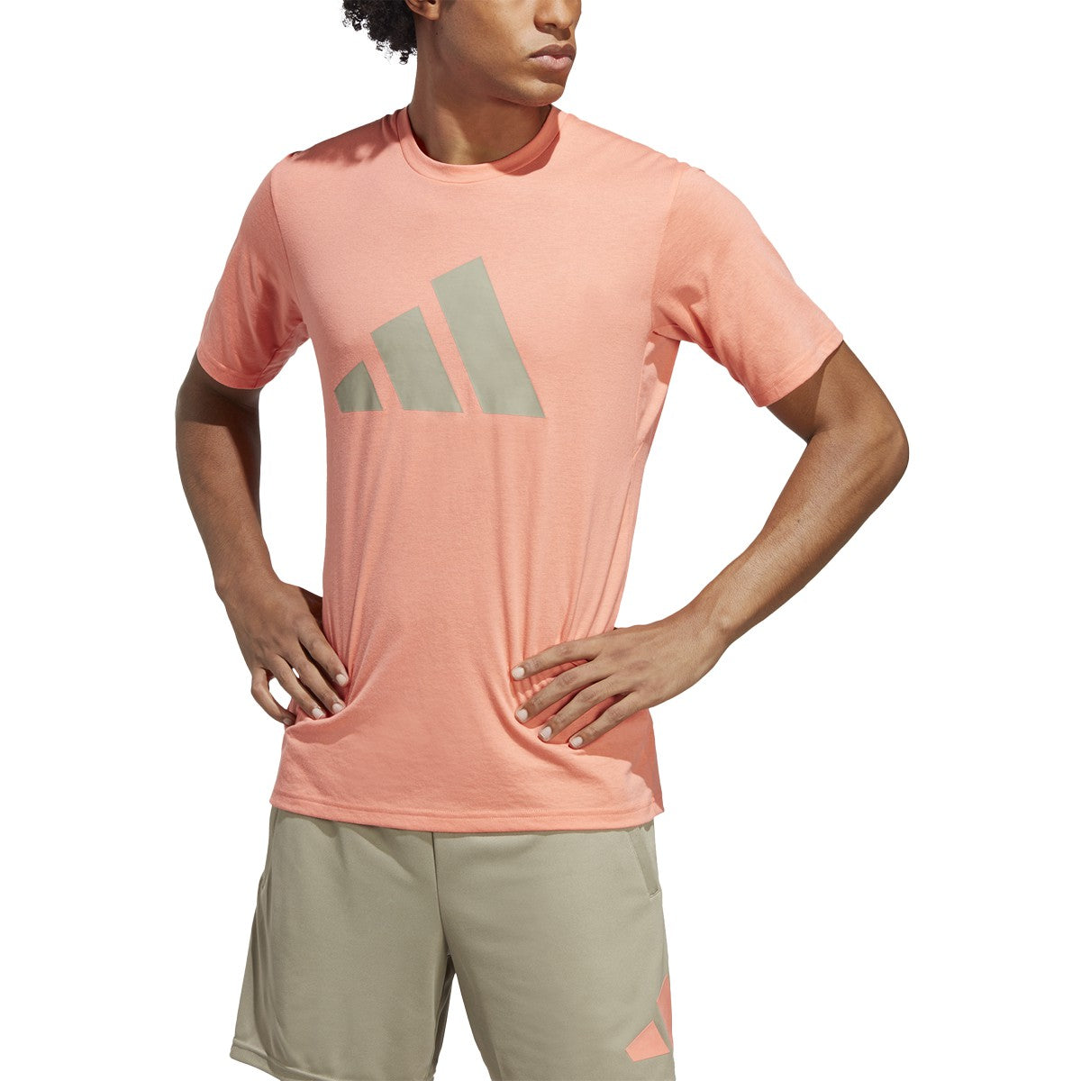 adidas Men's Train Essentials Feelready Logo T-Shirt