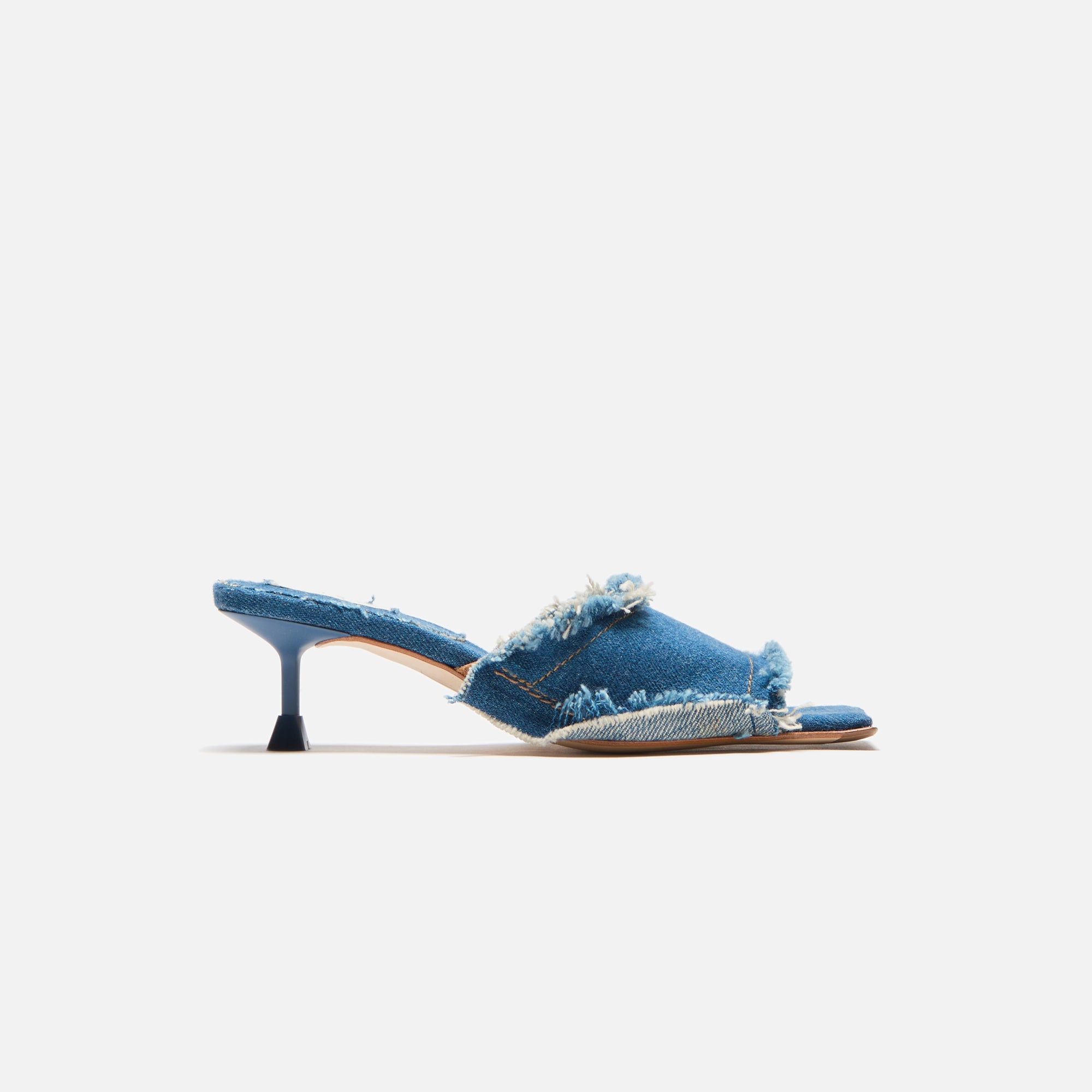 Miista Betina Denim Sandals - Blue