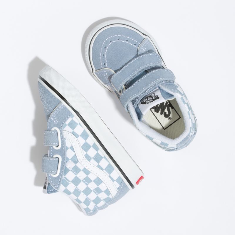 Toddler Checkerboard Sk8-Mid Reissue V