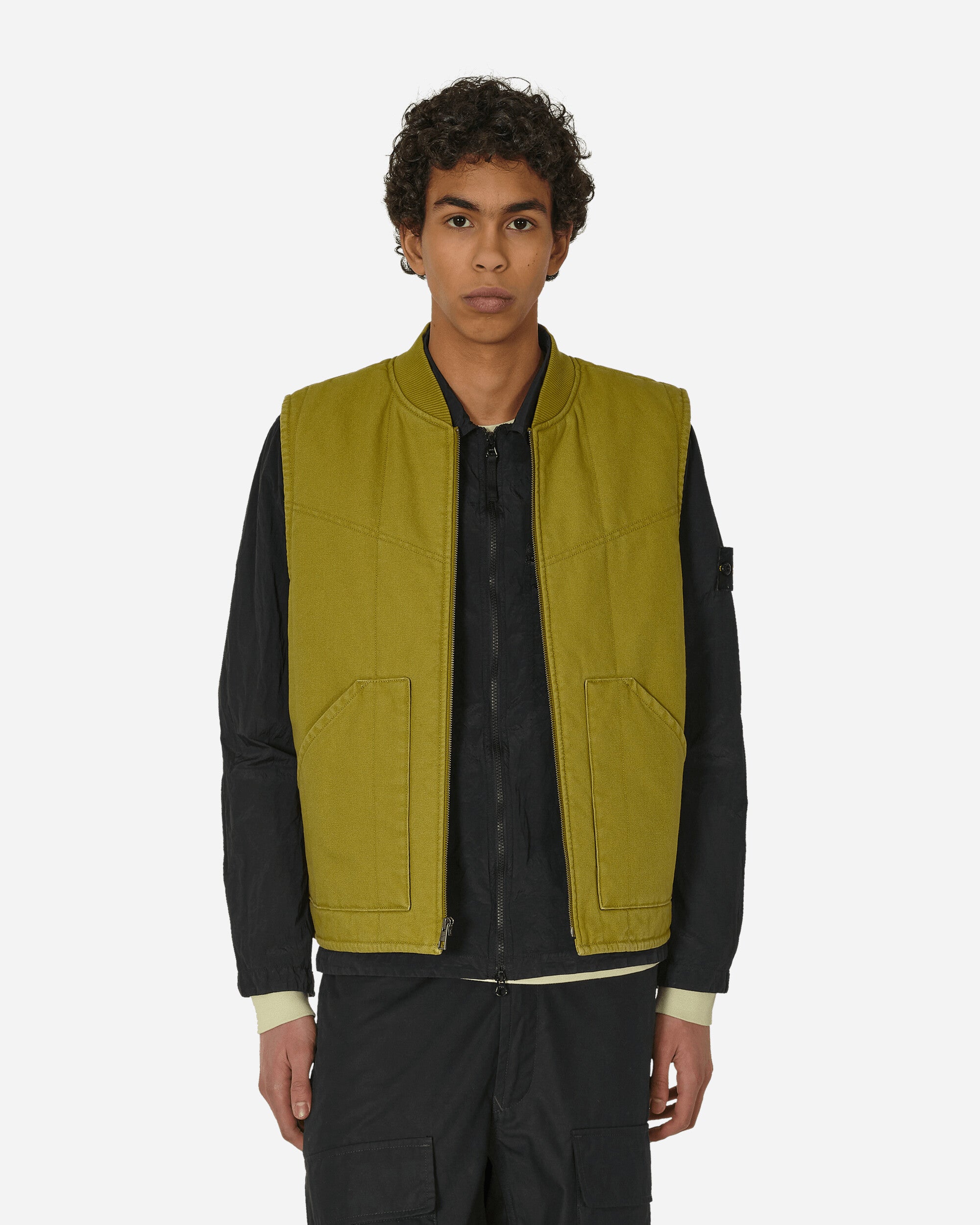 Padded Vest Pacific Moss