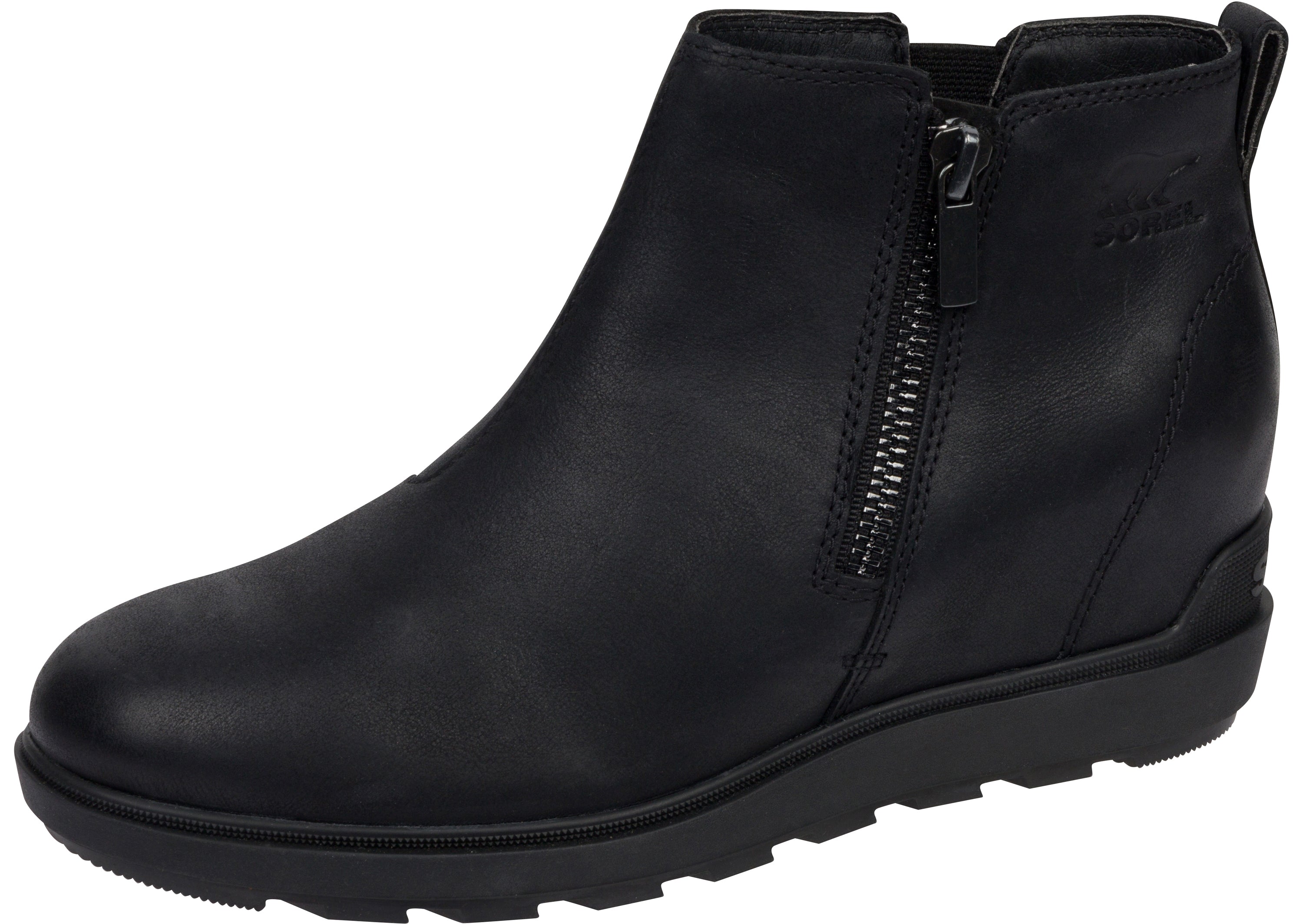 Sorel Womens Evie II Zip Black Black