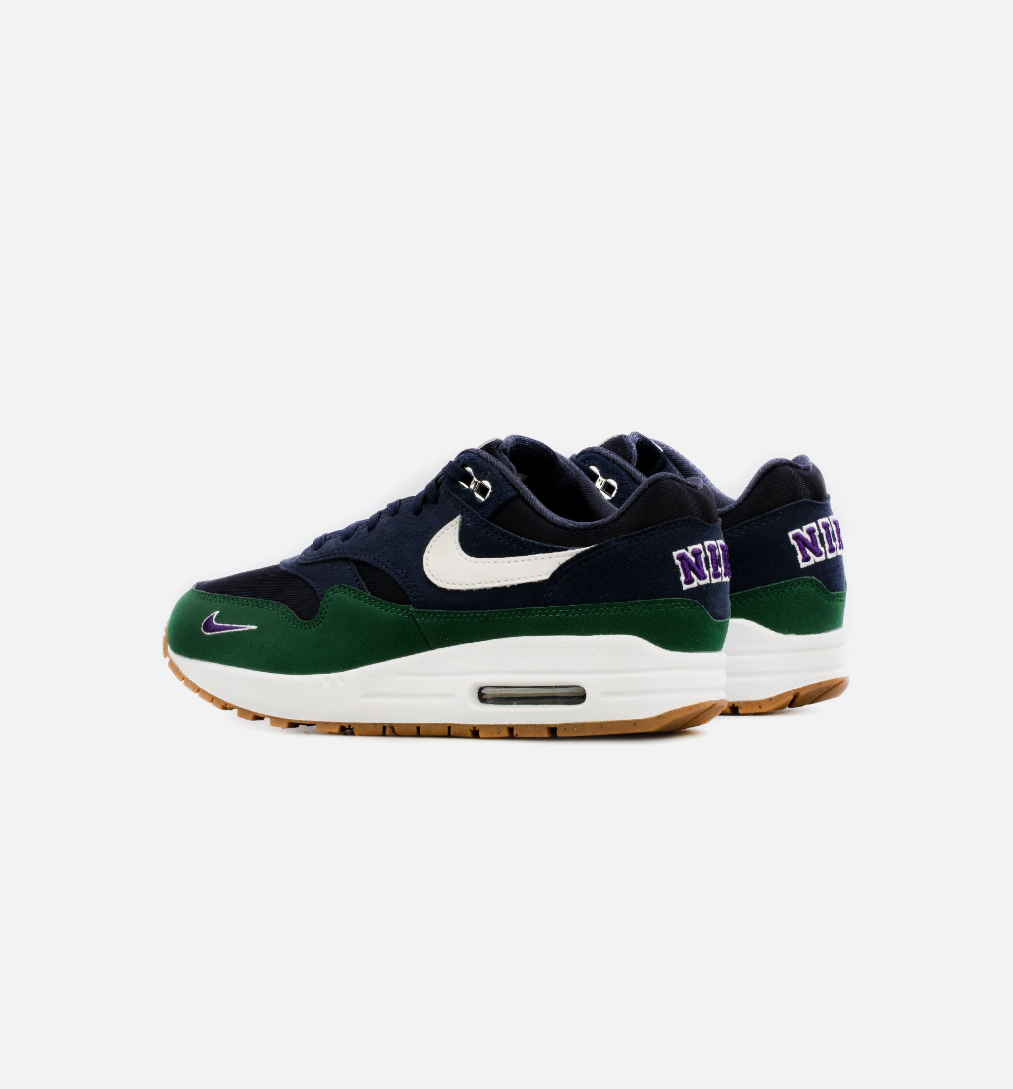 Air Max 1 '87 Obsidian Womens Lifestyle Shoe - Blue/Green