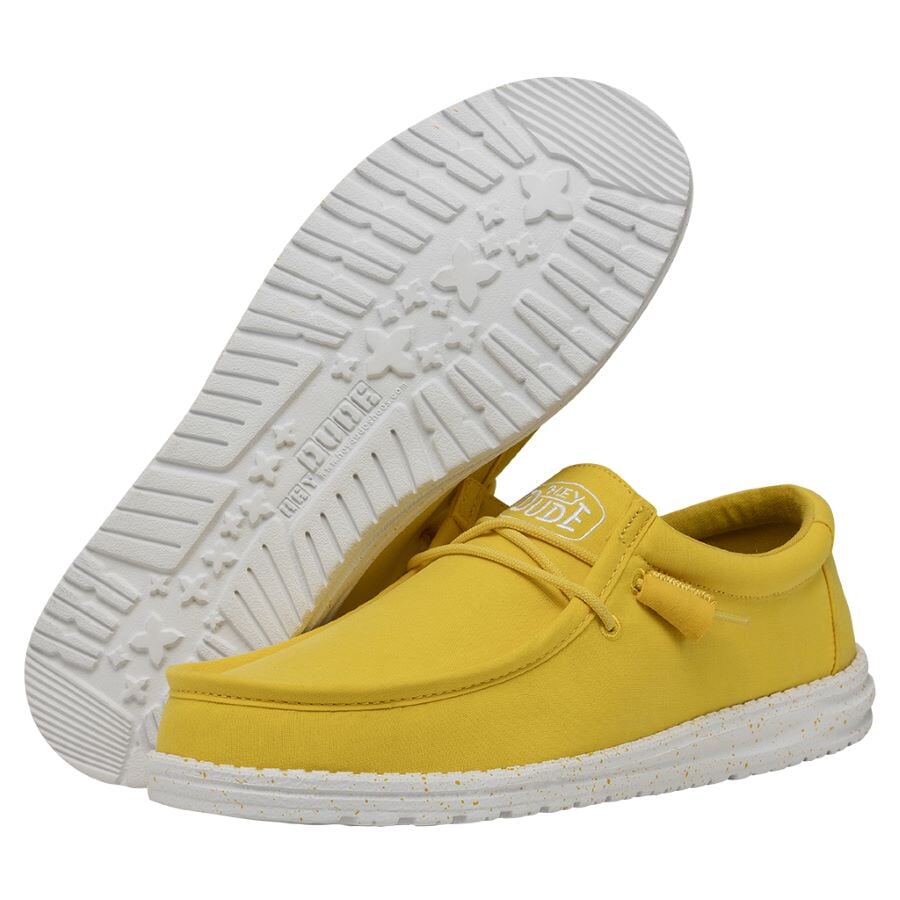 Wally Slub Canvas - Empire Yellow