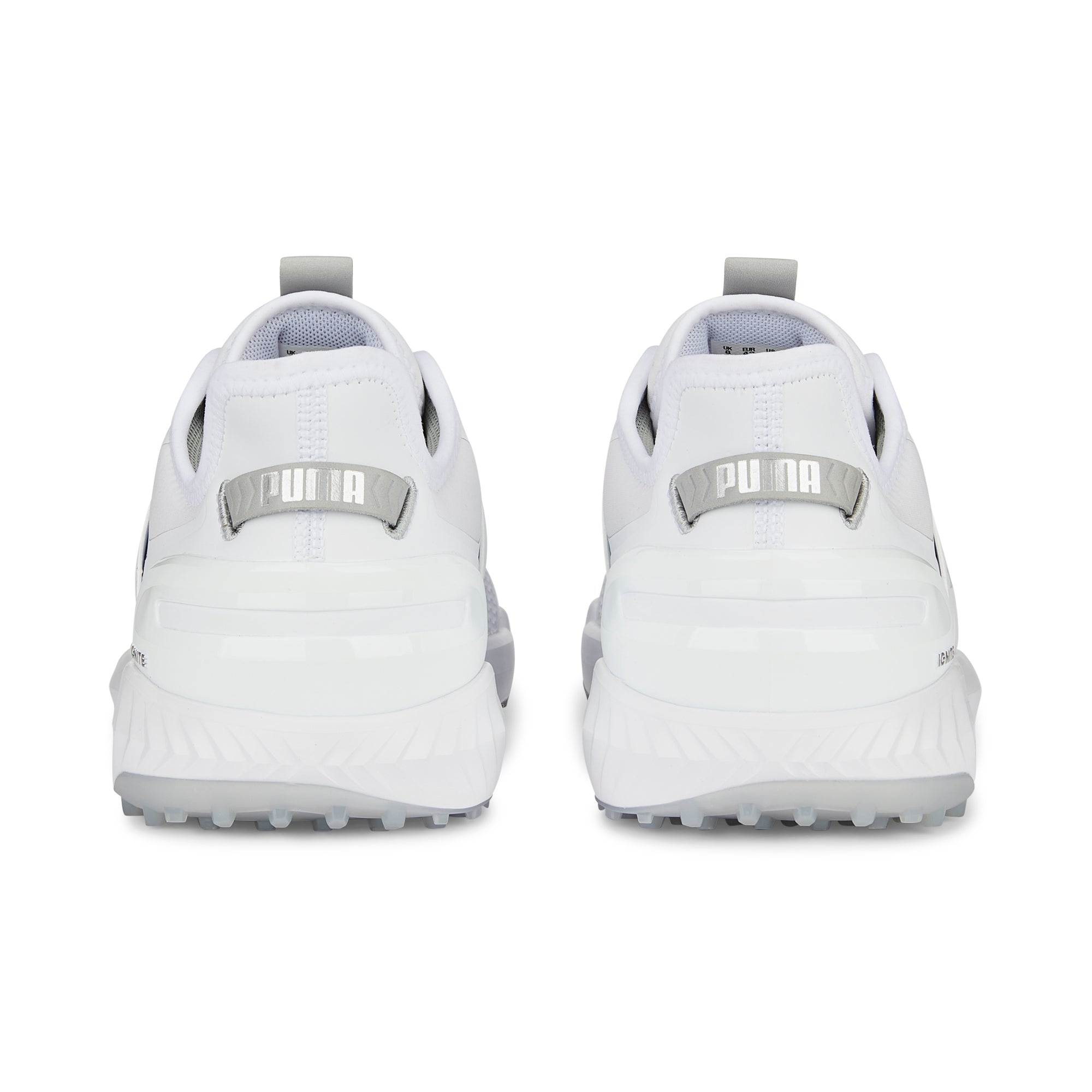 IGNITE ELEVATE Spikeless Golf Shoes | Puma White / Puma Silver