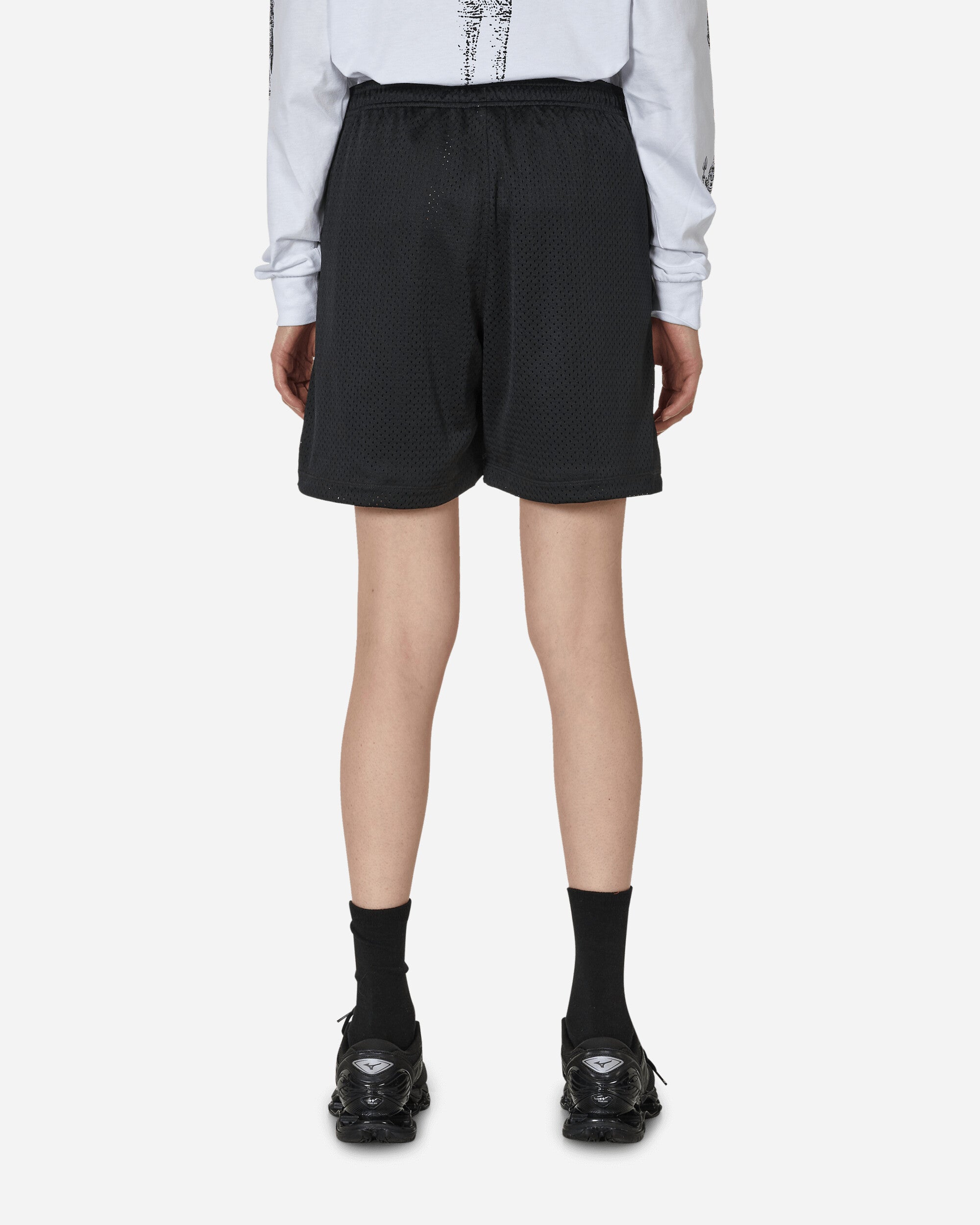 Solo Swoosh Mesh Shorts Black