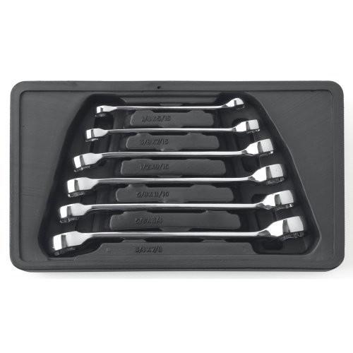 6 Piece SAE Flare Nut Wrench Set