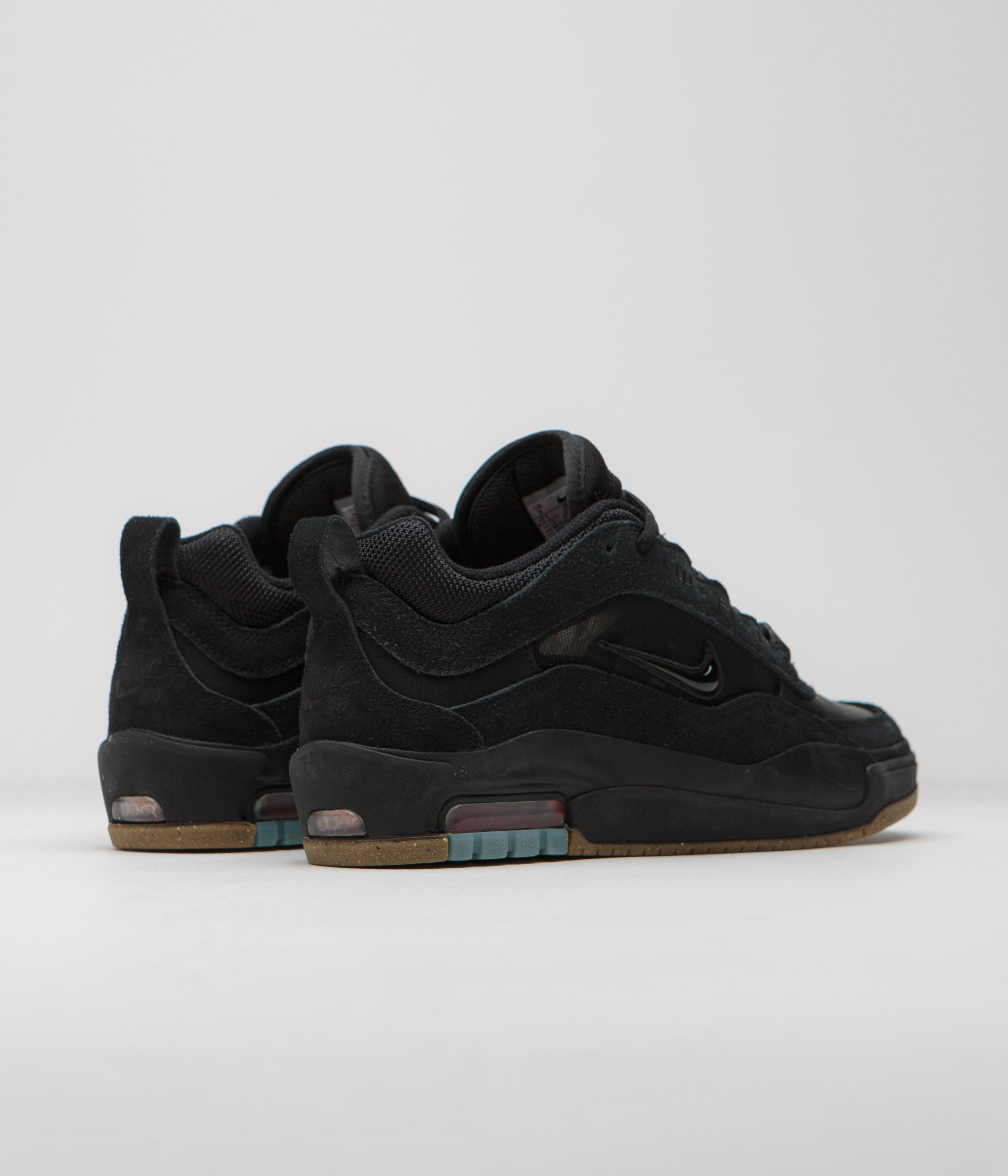 Nike SB Air Max Ishod Shoes - Black / Black - Anthracite - Black - Black