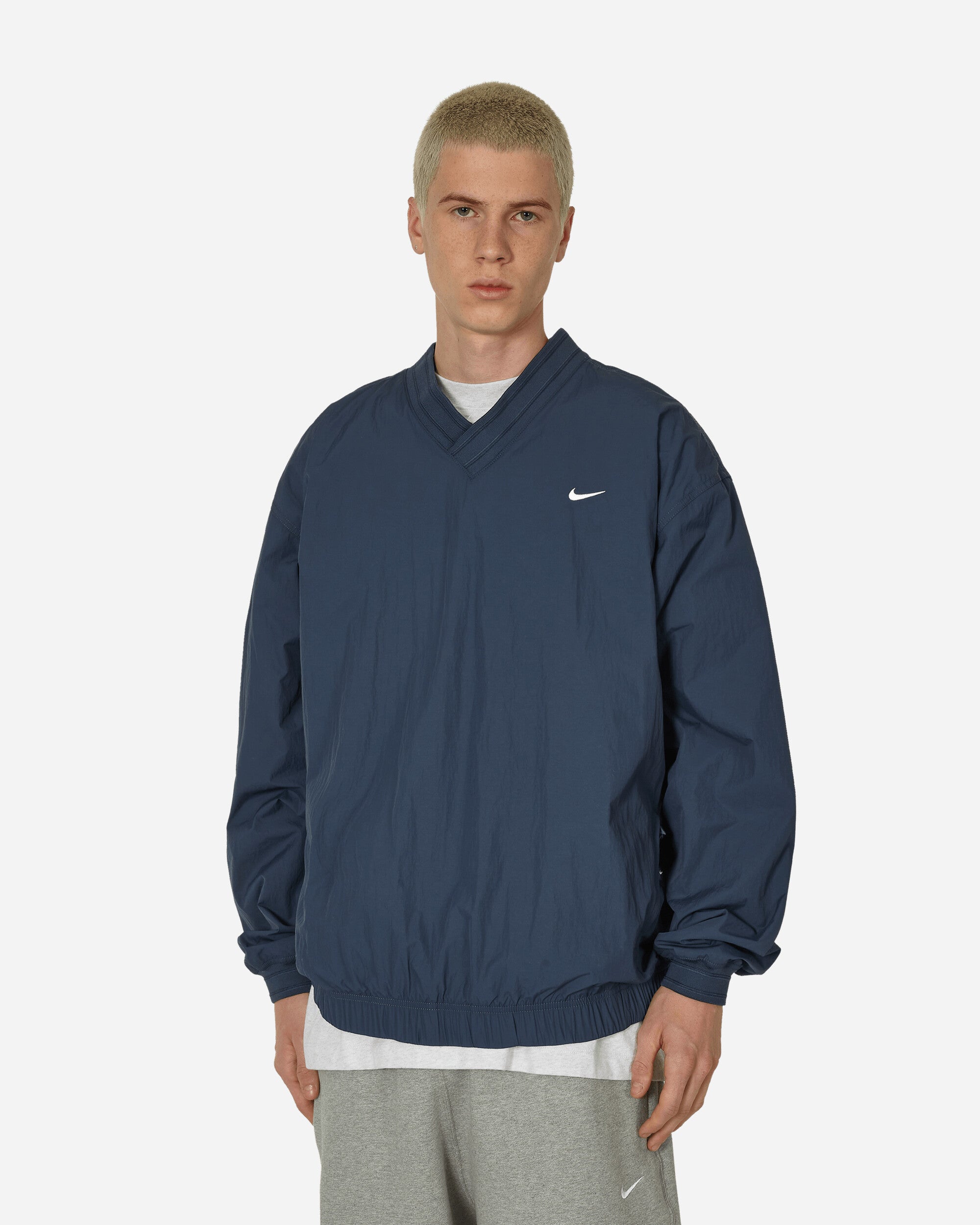 Solo Swoosh Windshirt Thunder Blue