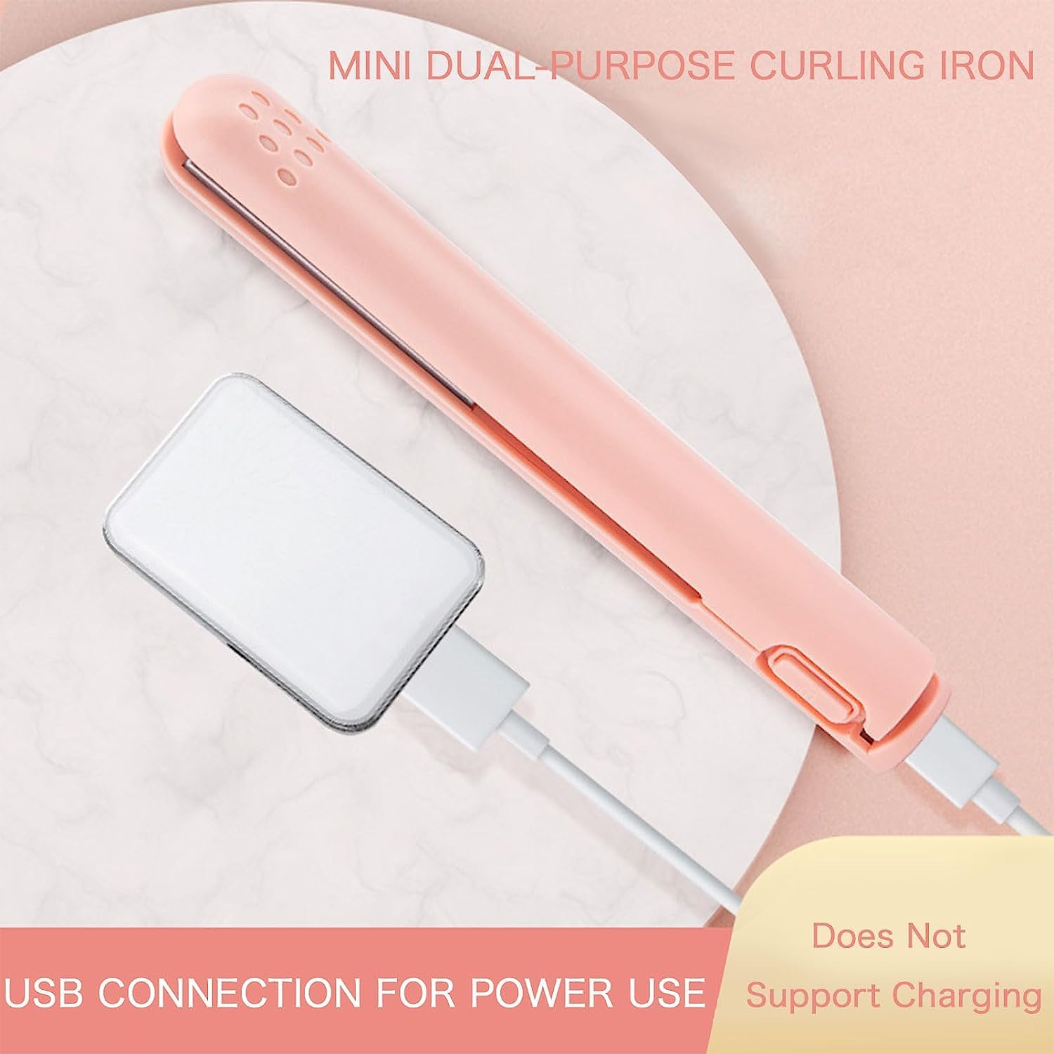 🔥Hot Sale🔥Mini Dual-Purpose Curling Iron