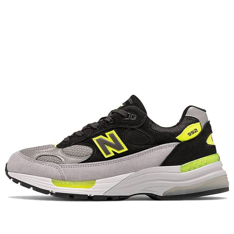 New Balance 992 Made in USA 'Black Grey Volt' M992TQ