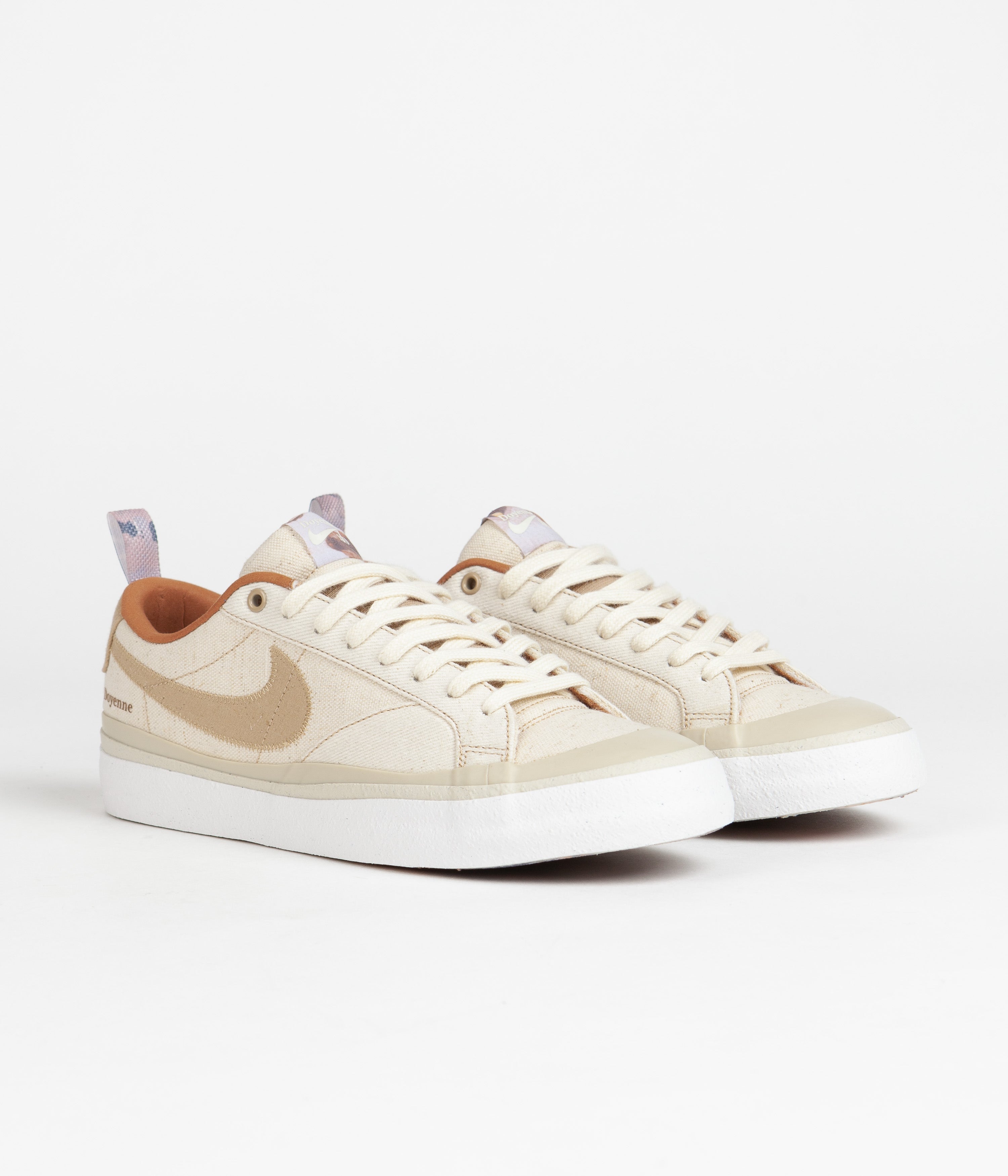 Nike SB x Doyenne Blazer Low Shoes - Coconut Milk / Rattan - Limestone - Rattan