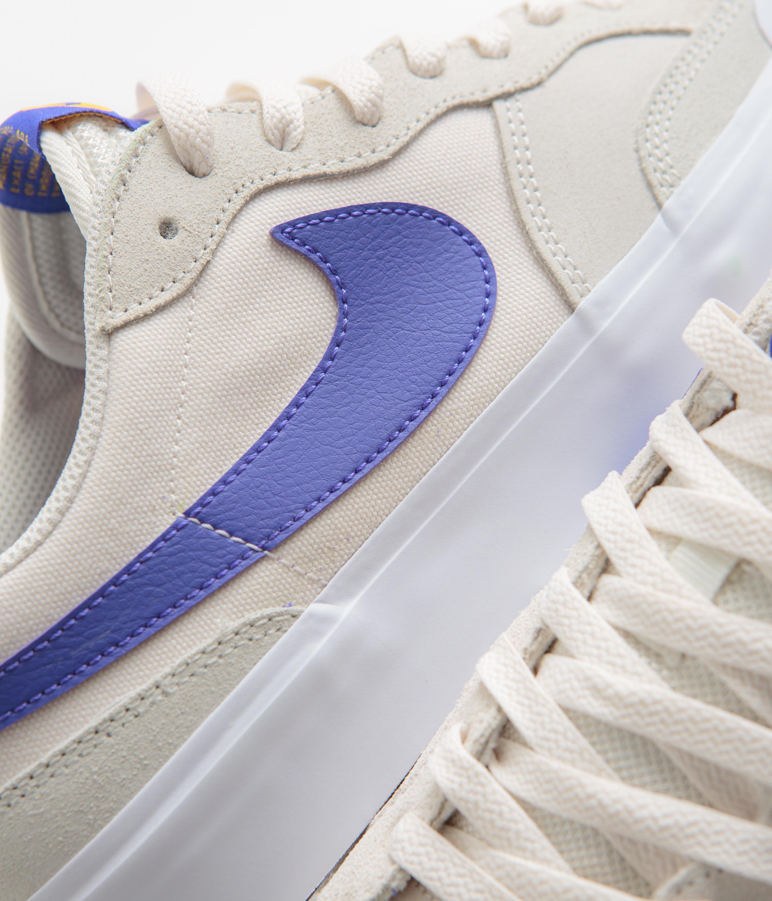 Nike SB Pogo Plus Shoes - Phantom / Persian Violet - Light Bone