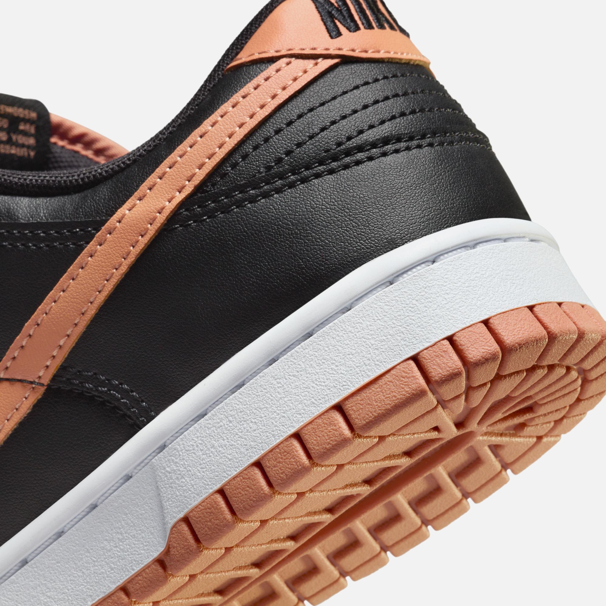 Nike Dunk Low Retro - Black / Amber Brown / White