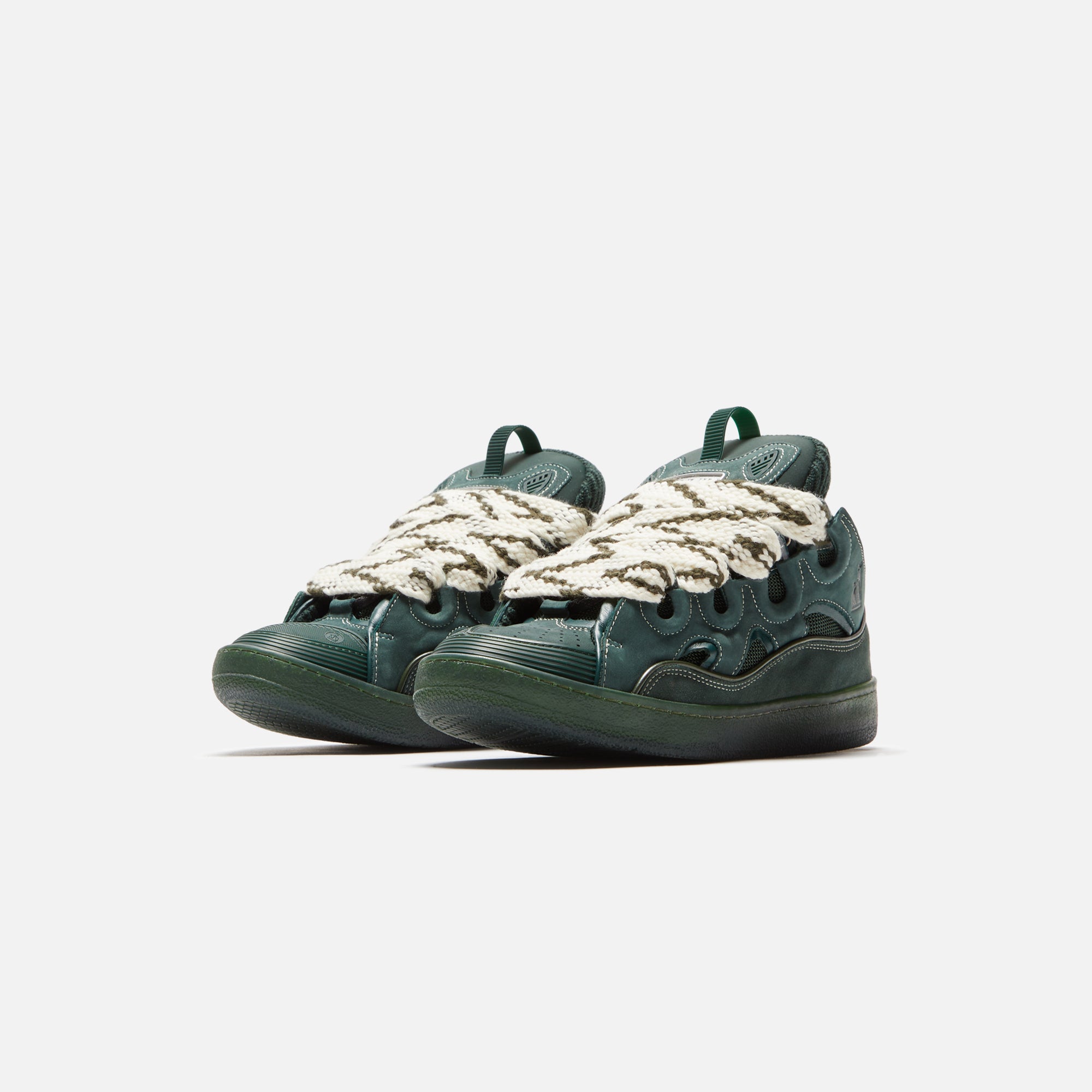 Lanvin Curb Sneaker - Dark Green