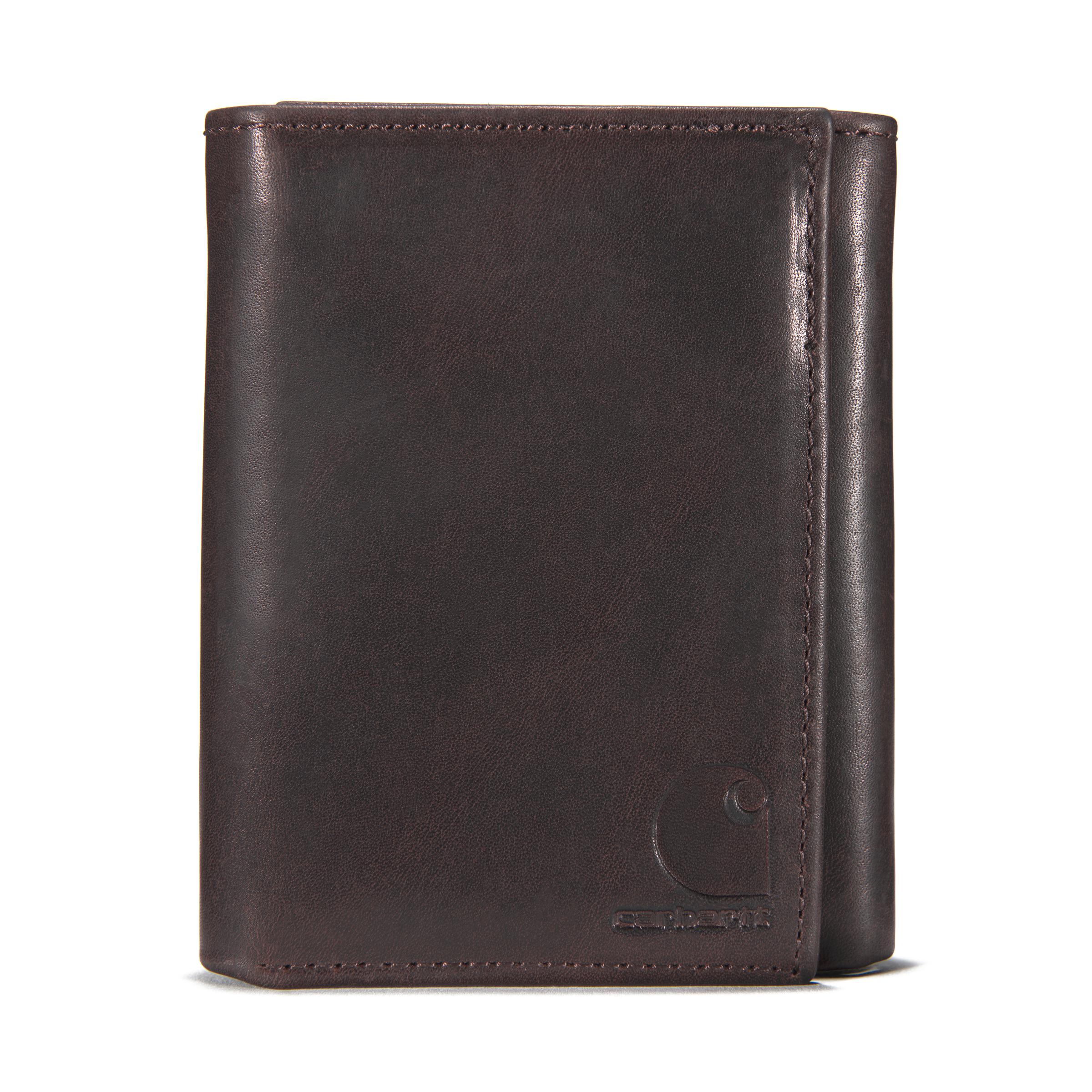 Carhartt Men's Oil Tan Tri-Fold Wallet