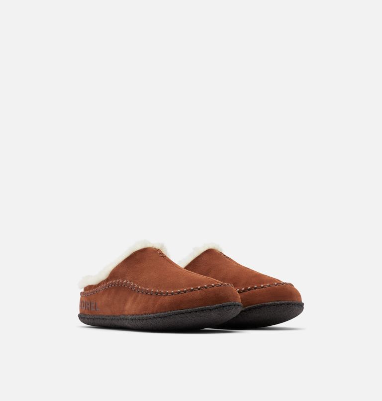 Sorel Lanner Ridge Men's Slipper-Dark Amber/Blackened Brown