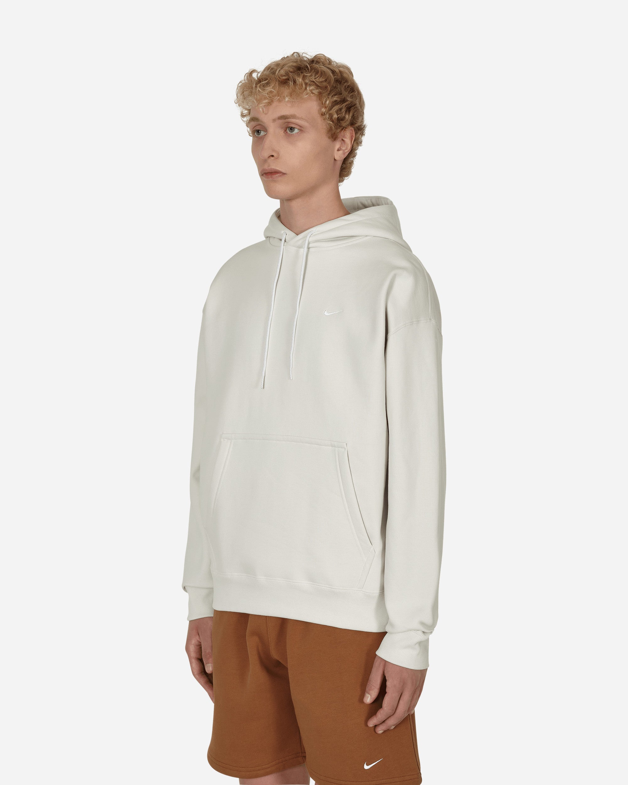 Solo Swoosh Hooded Sweatshirt White