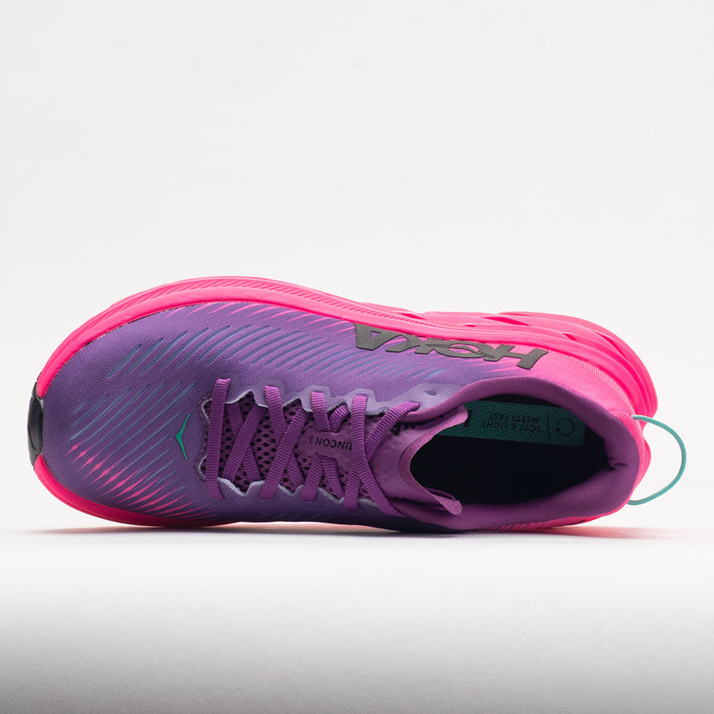 HOKA Rincon 3 Women's Beautyberry/Knockout Pink