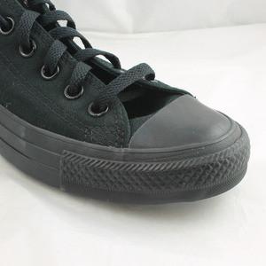 Mens Converse All Star Low Black Mono Trainers