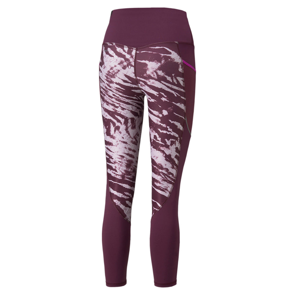 Run 5K Graphic High Waisted 7/8 Athletic Leggings