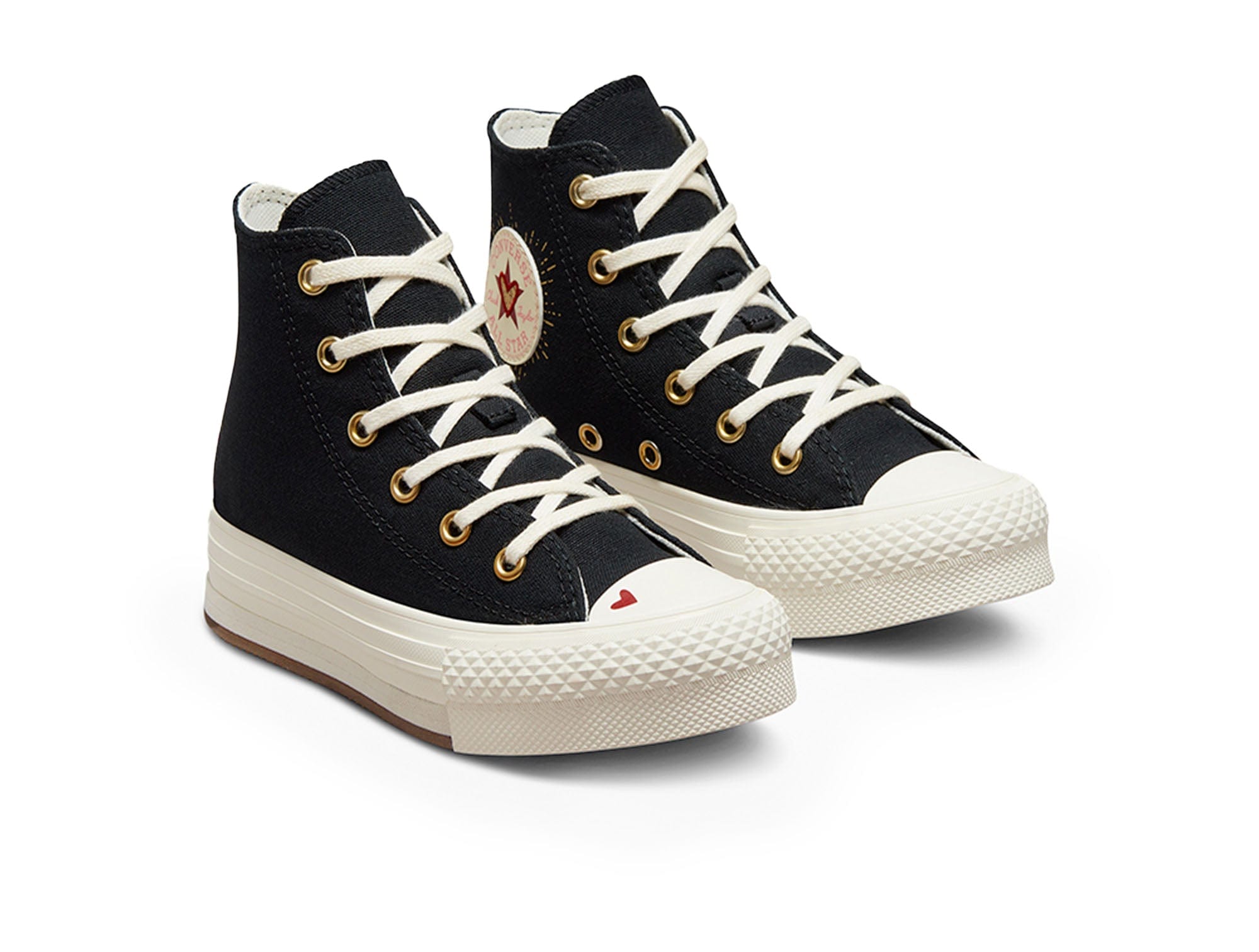 Converse Chuck Taylor All Star Eva Lift Hi Junior Negro