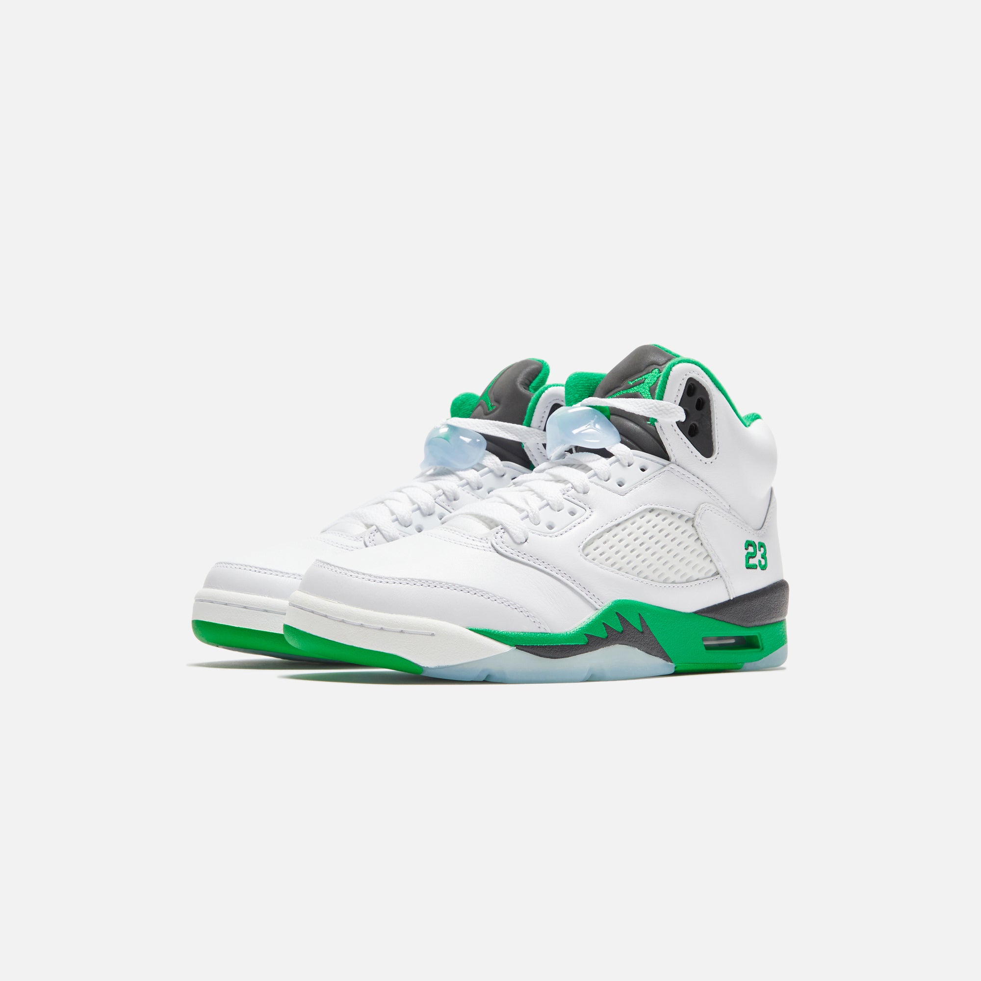 Nike WMNS Air Jordan 5 Retro - White / Lucky Green / Black / Ice Blue