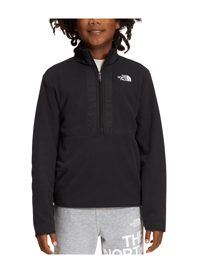 Kids' fleece The North Face Glacier ½ zip - TNF black