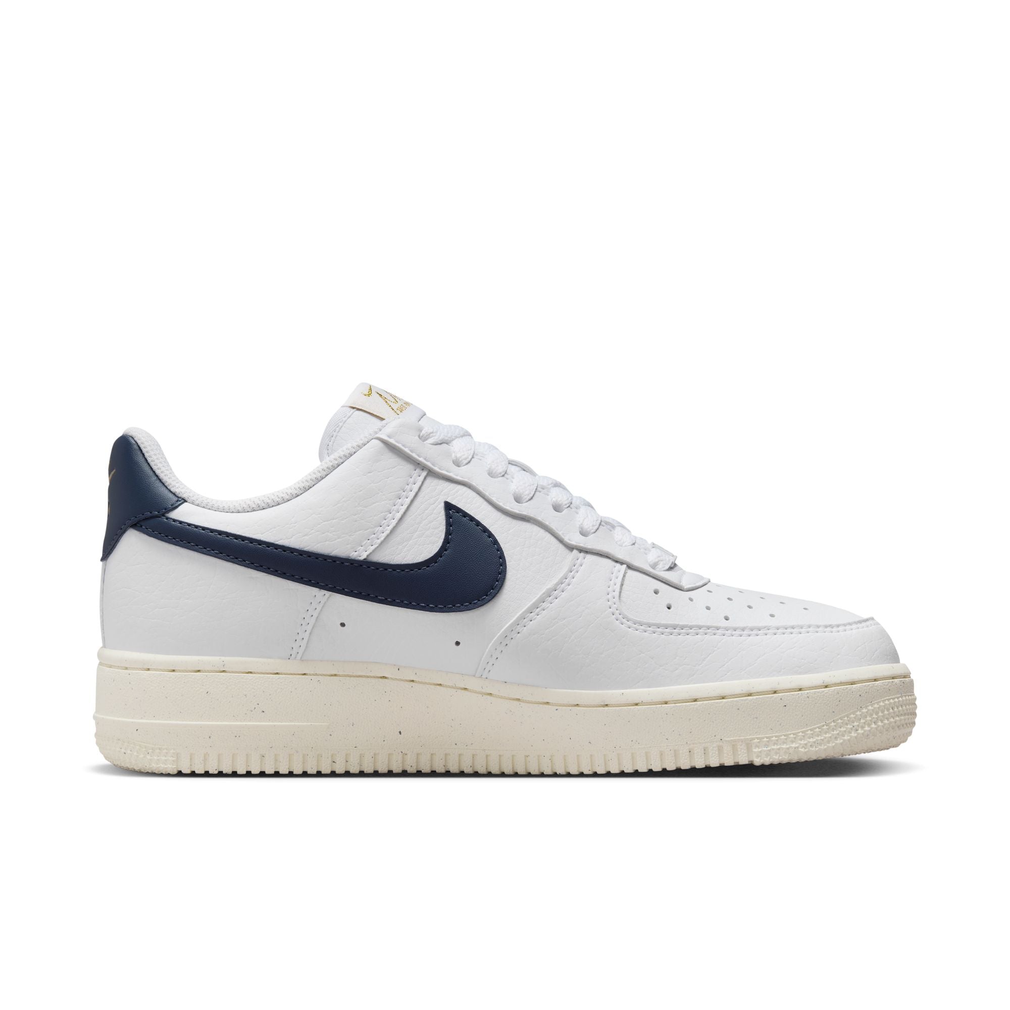 Women's Air Force 1 ‘07 NN White Obsidian Pale Ivory Metallic Gold FZ6768-100