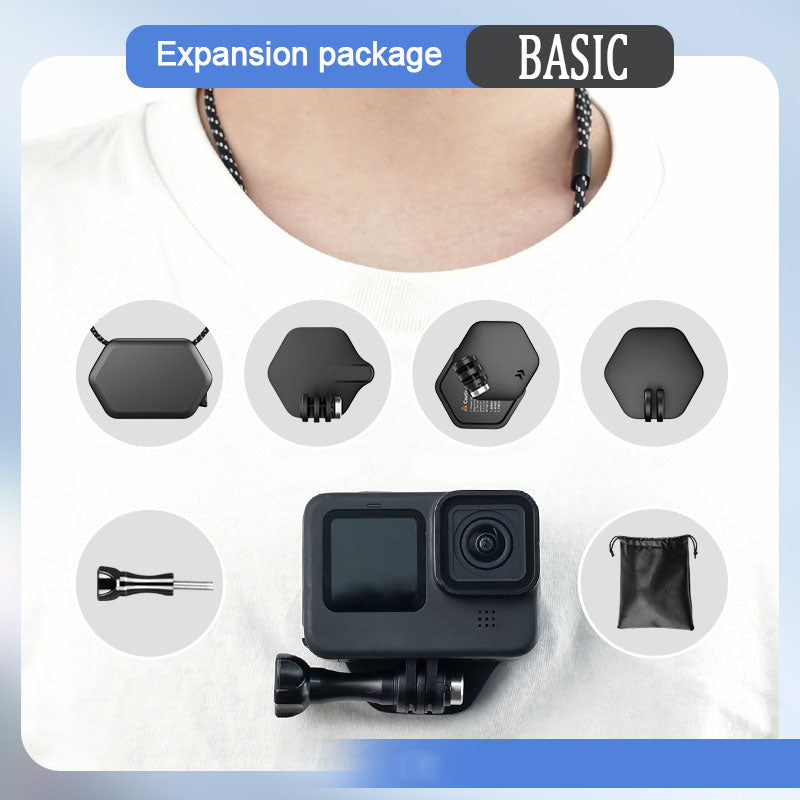 💥For The First 200 Customers Today, Can Get An Extra Arm Phone Bag💥Hidden Magnetic Neck Action Camera Bracket 👇👇👇