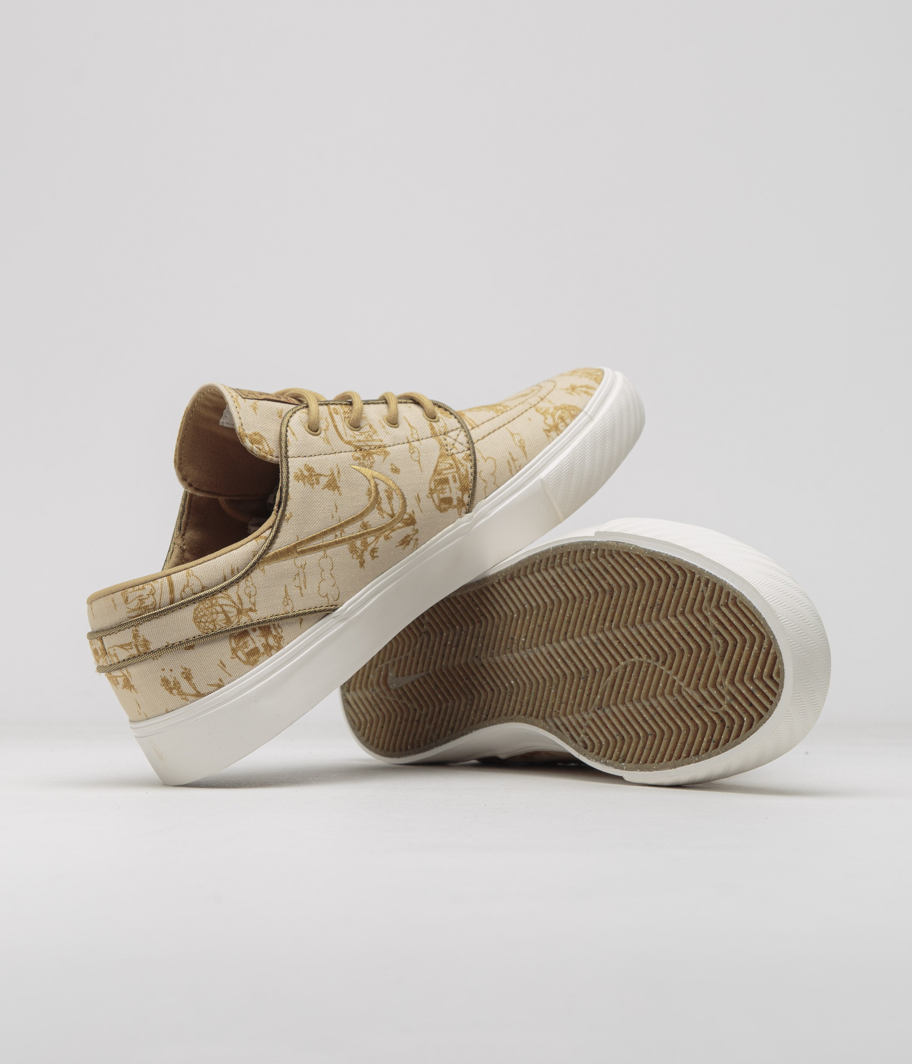 Nike SB City of Style Janoski OG+ Premium Shoes - Sesame / Gold - Bronzine - Sail