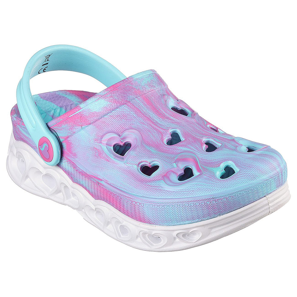 Skechers Girls Foamies Light Hearted Shoes - 308410L-TQMT