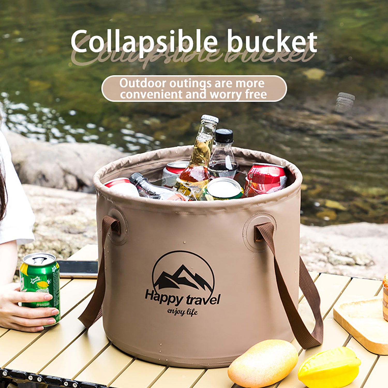 🔥Factory Clearance Sale With 50% Off🔥Travel Folding Bucket Camping Picnic Fishing Bucket