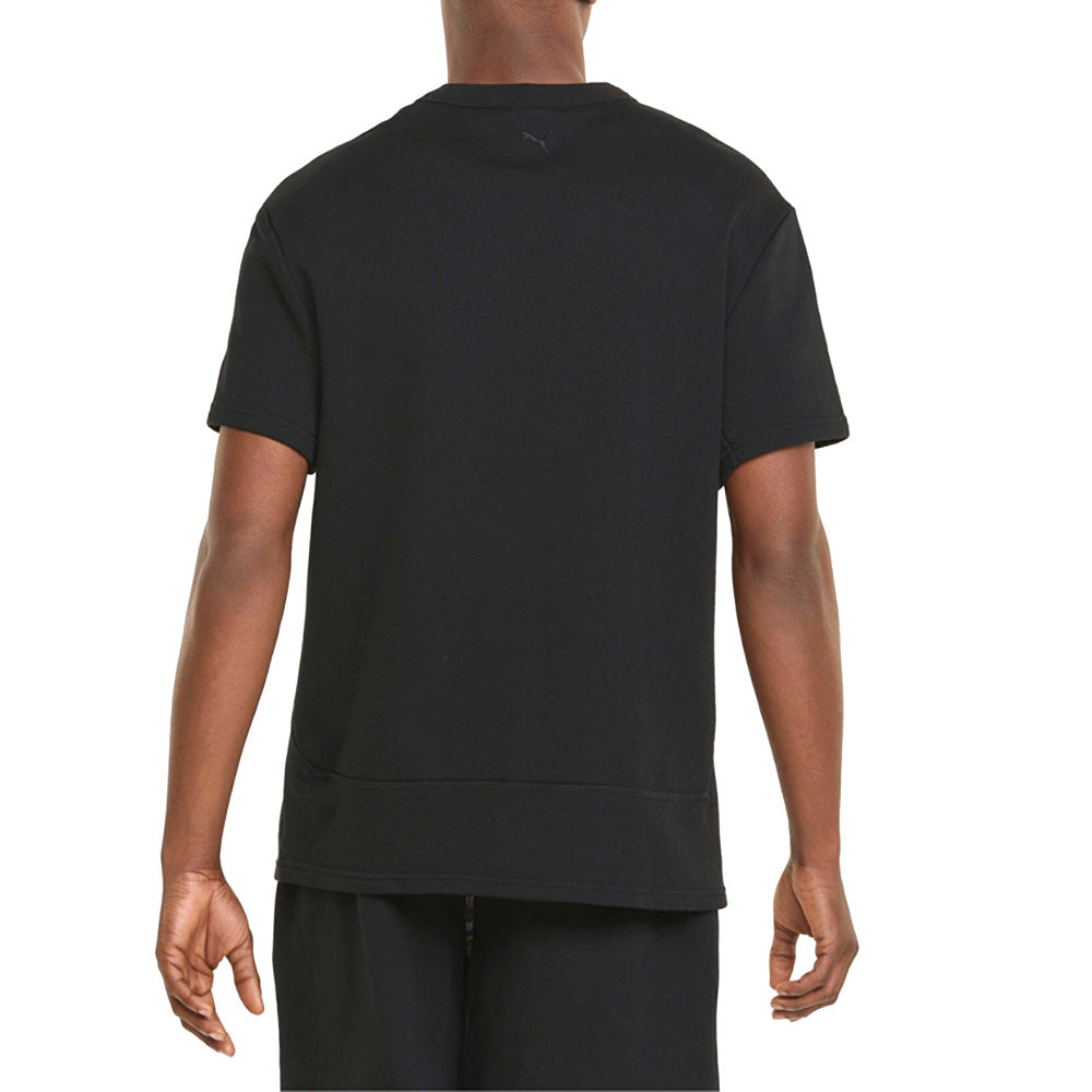 Pivot Cut Off Pullover Crew Neck Short Sleeve T-Shirt