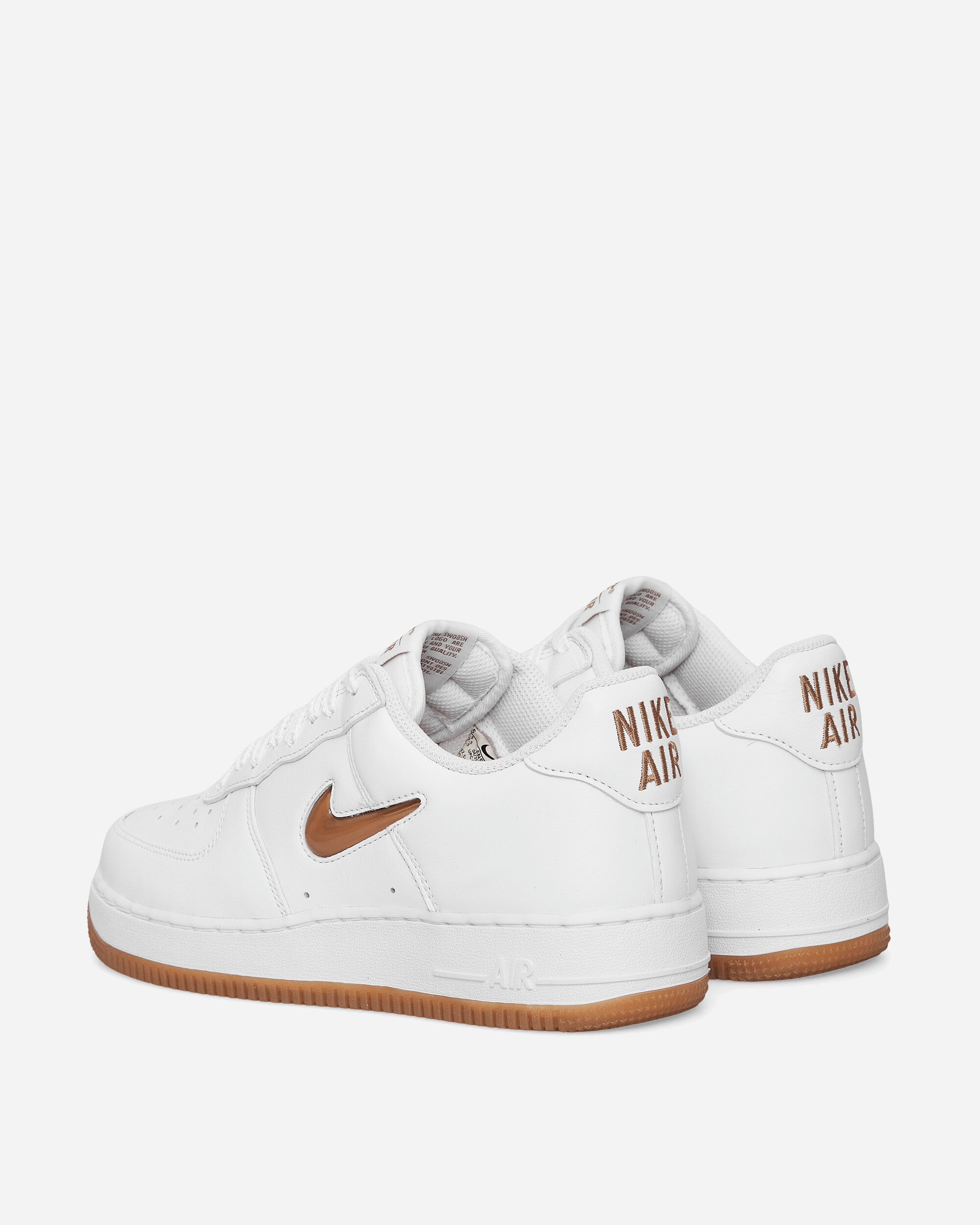 Air Force 1 Low Retro Sneaker White / Gum Med Brown