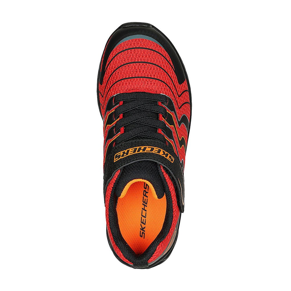 Skechers Boys Microspec II Shoes - 403922L-BKRD