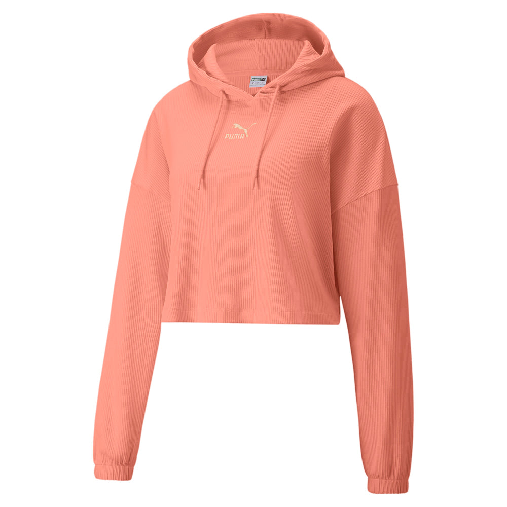 Classics Ribbed Pullover Hoodie