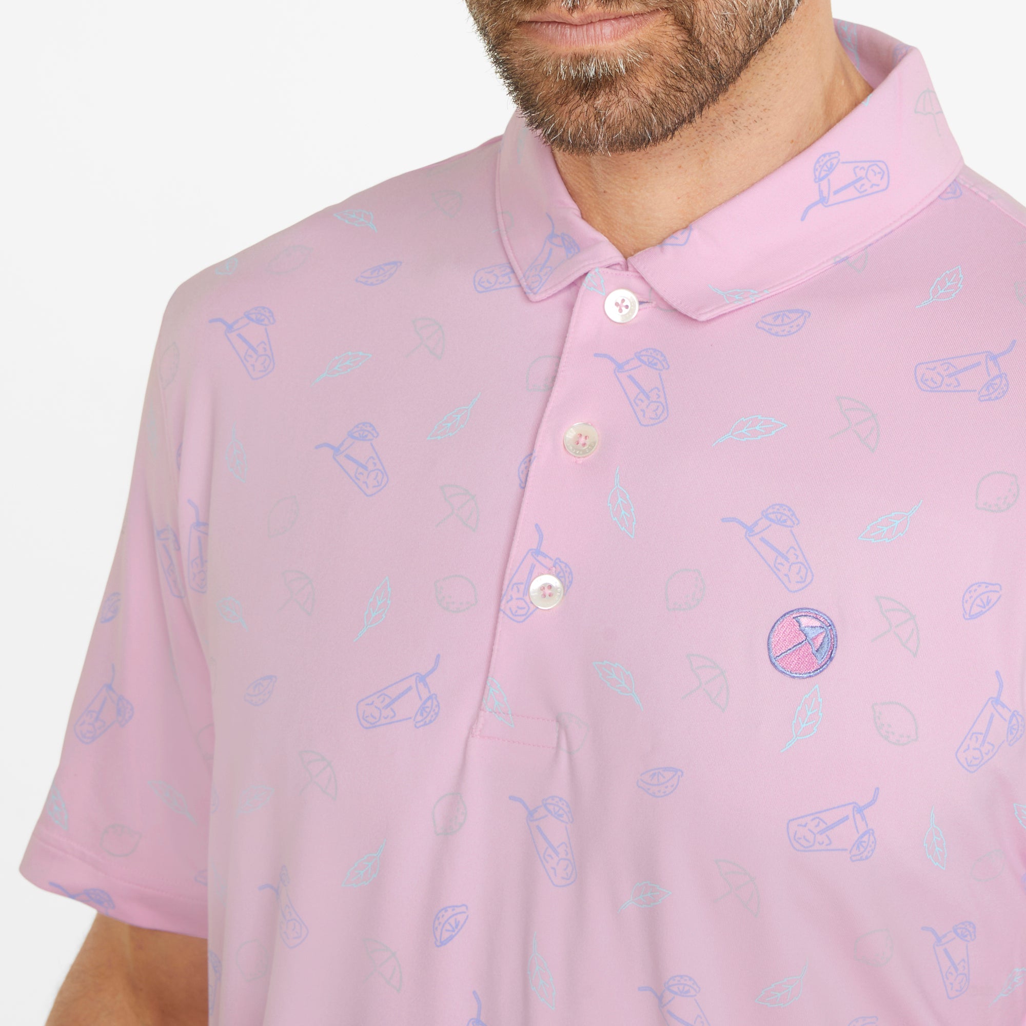 AP CLOUDSPUN Contender Golf Polo